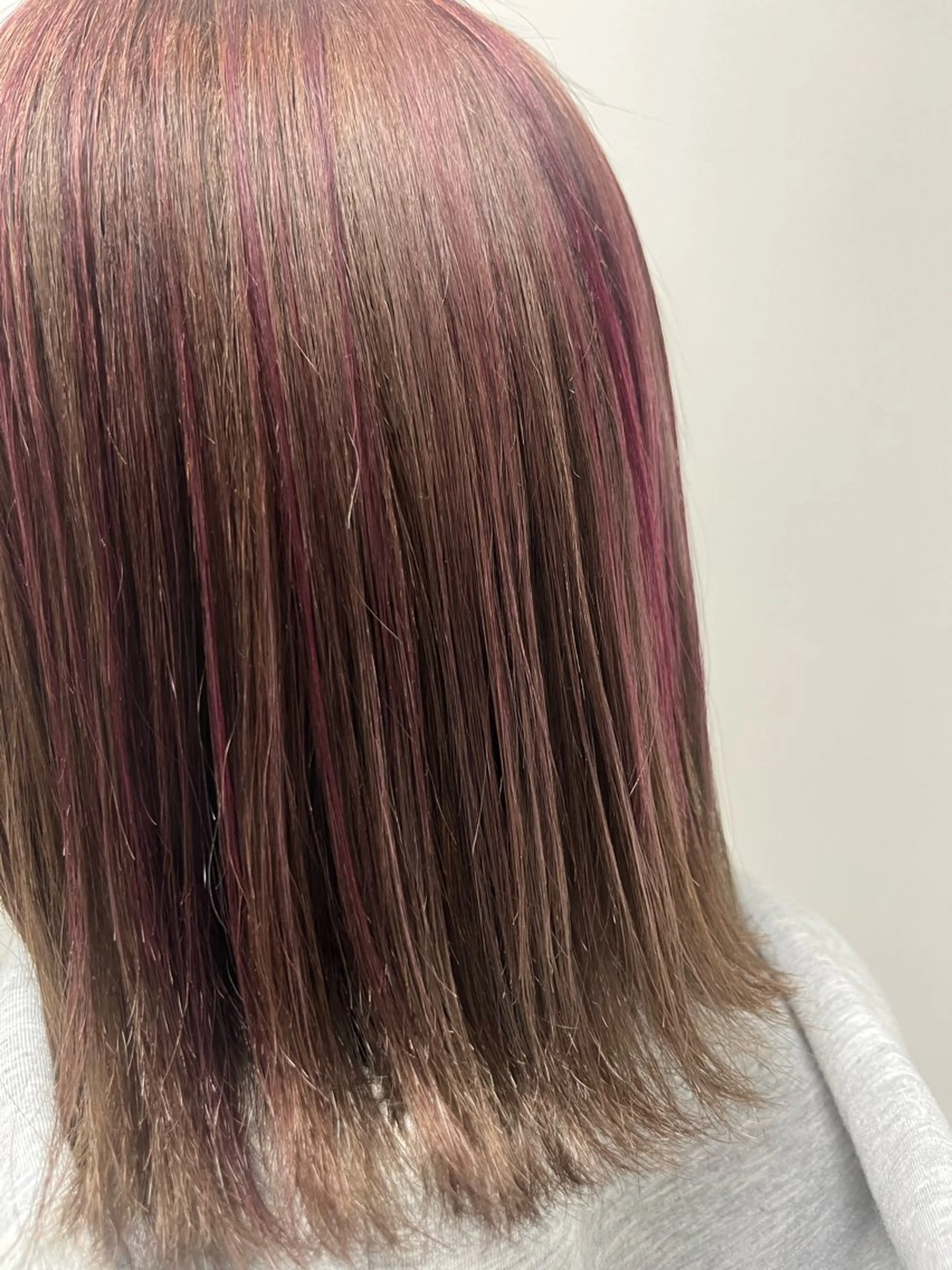 カラー ベージュカラー ハイライトカラー Mi ruのヘアスタイル