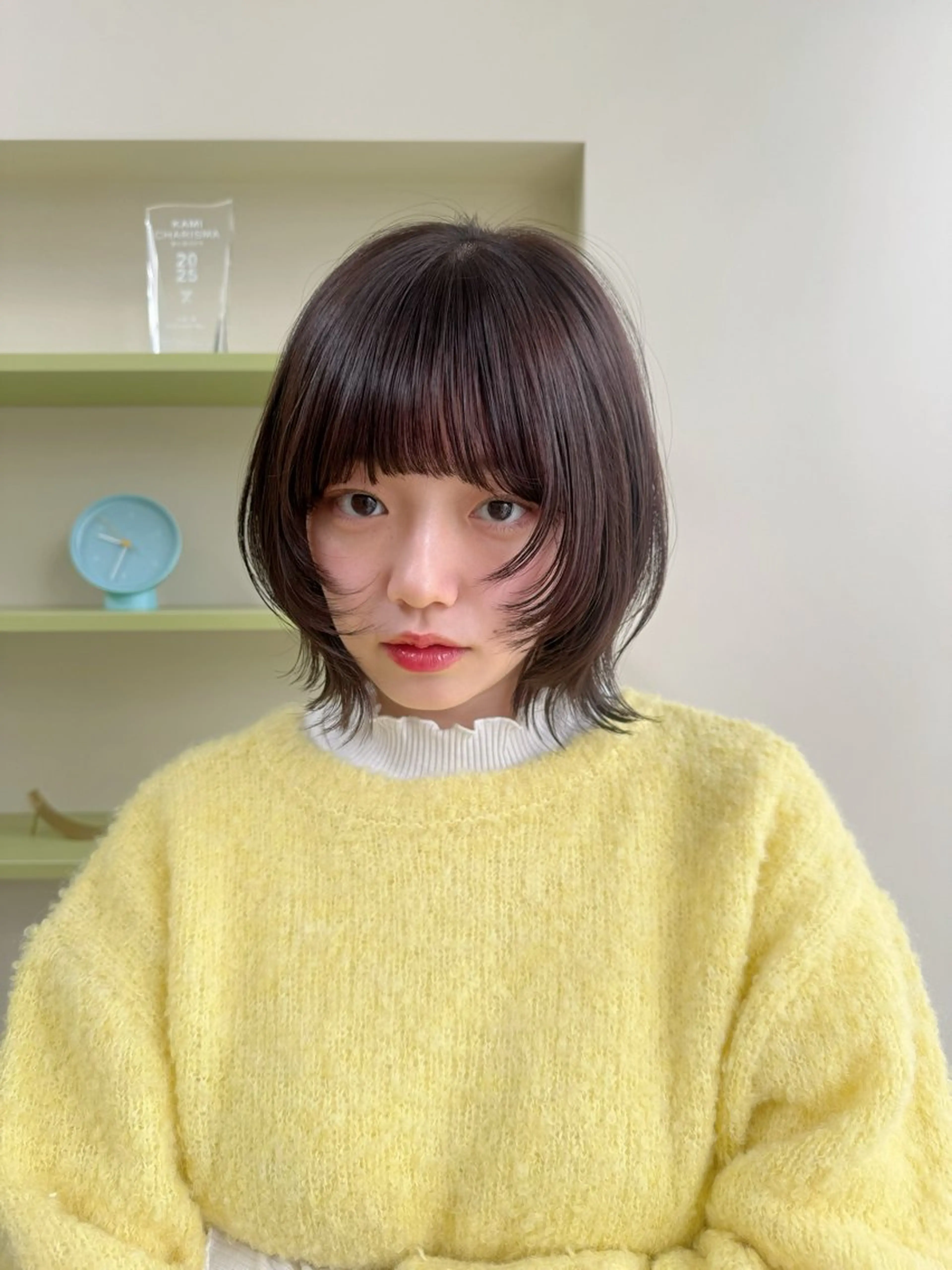 ミディアム 無料ボブカットモデル 様募集中/あいらのヘアスタイル