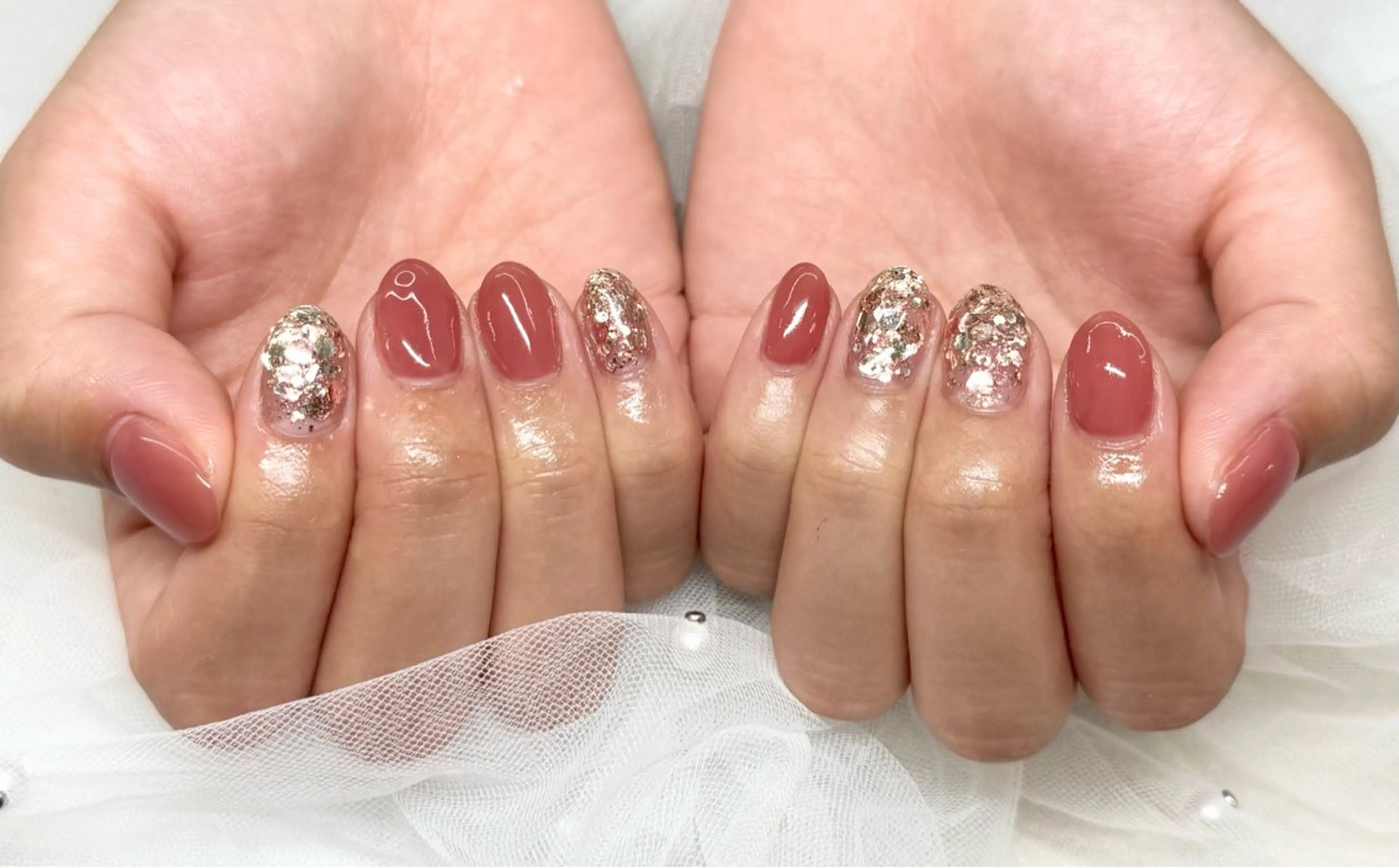 ネイル ワンカラーネイル salone Regina 【サローネ　レジーナ】所属・Regina Mariのネイルデザイン