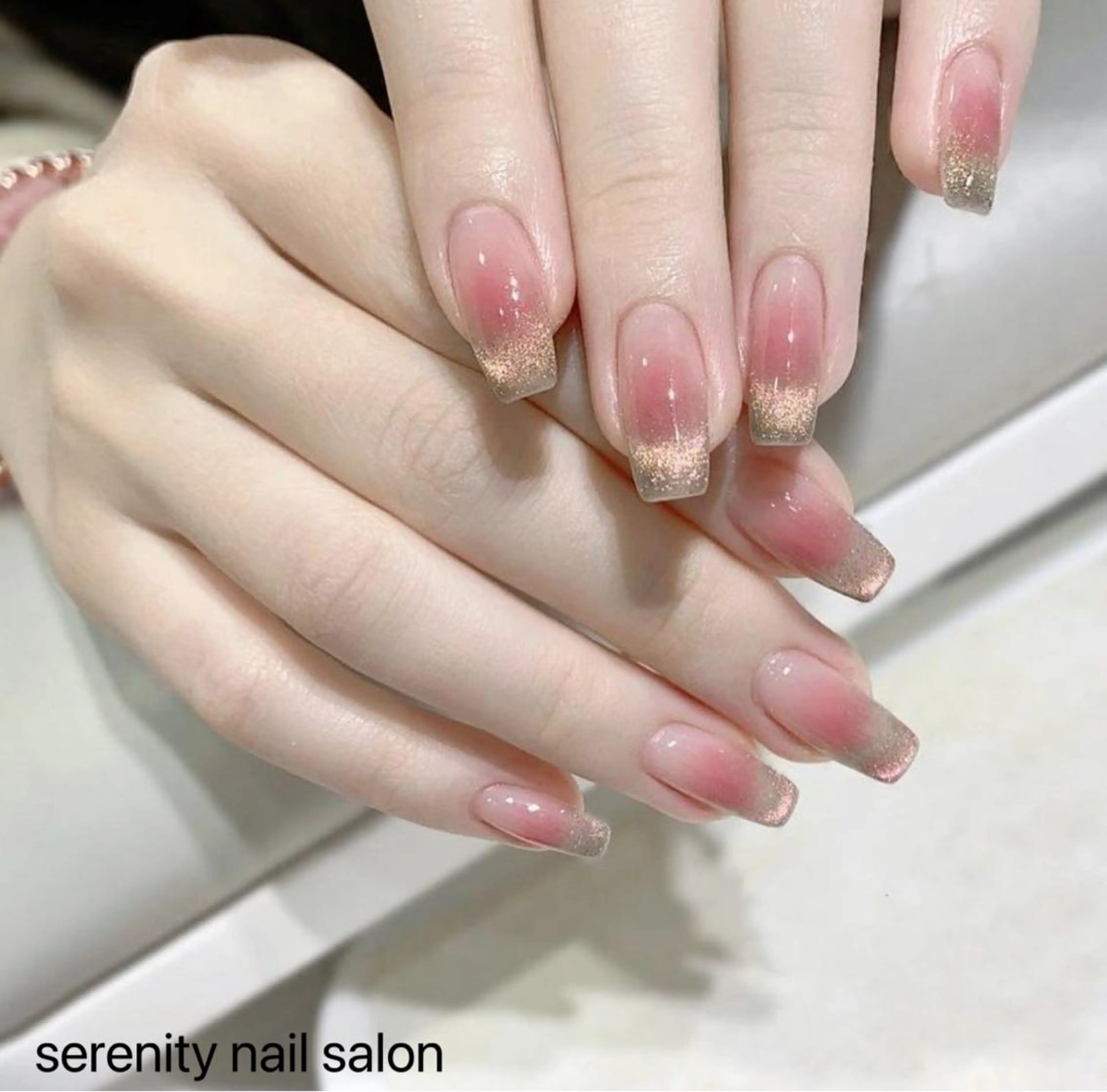 ネイル ハンドネイル ハンドケア ✨Serenity ワンホンネイルのネイルデザイン