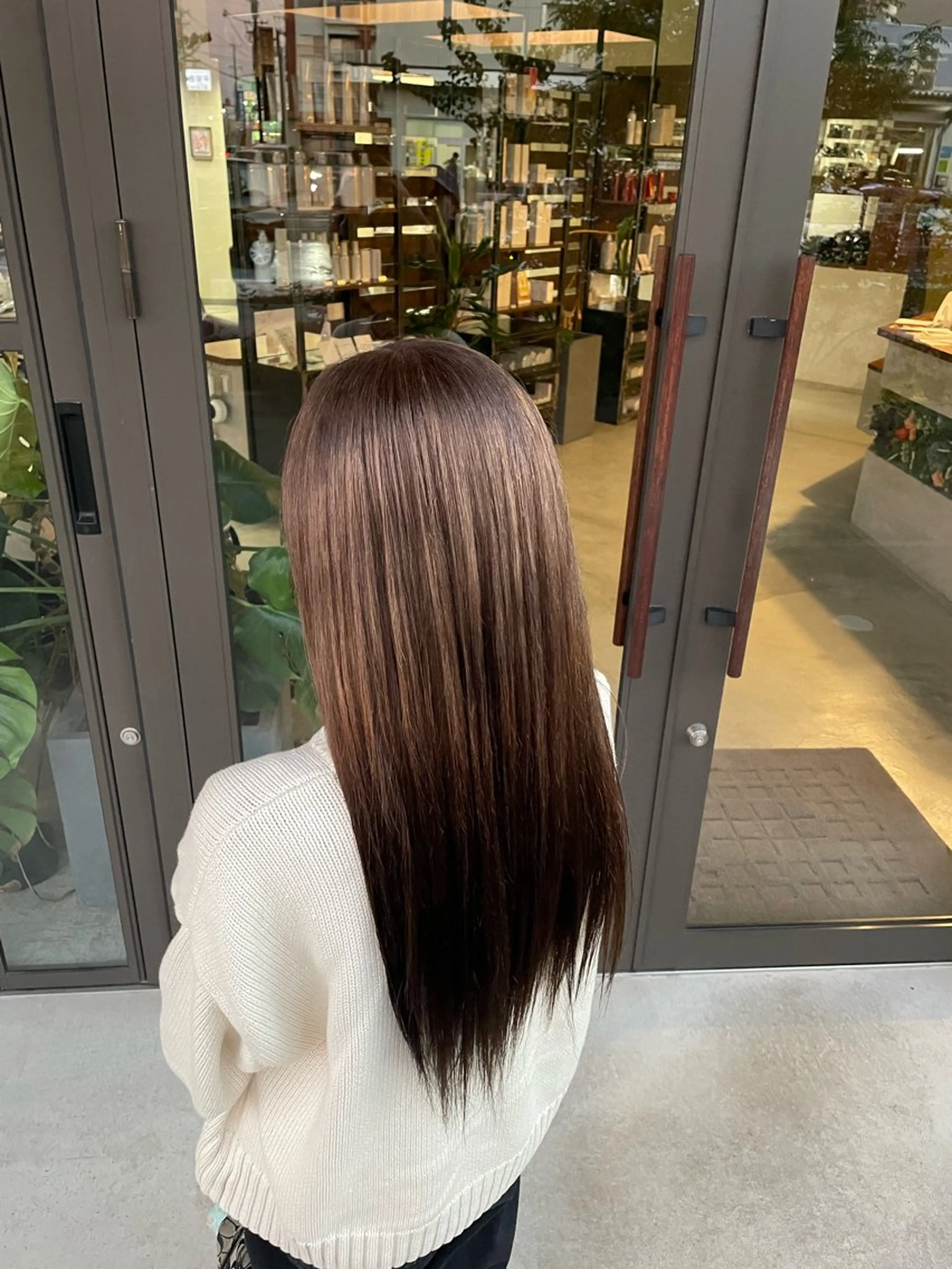 ロング ヘアカラー OGAWA NOAのヘアスタイル