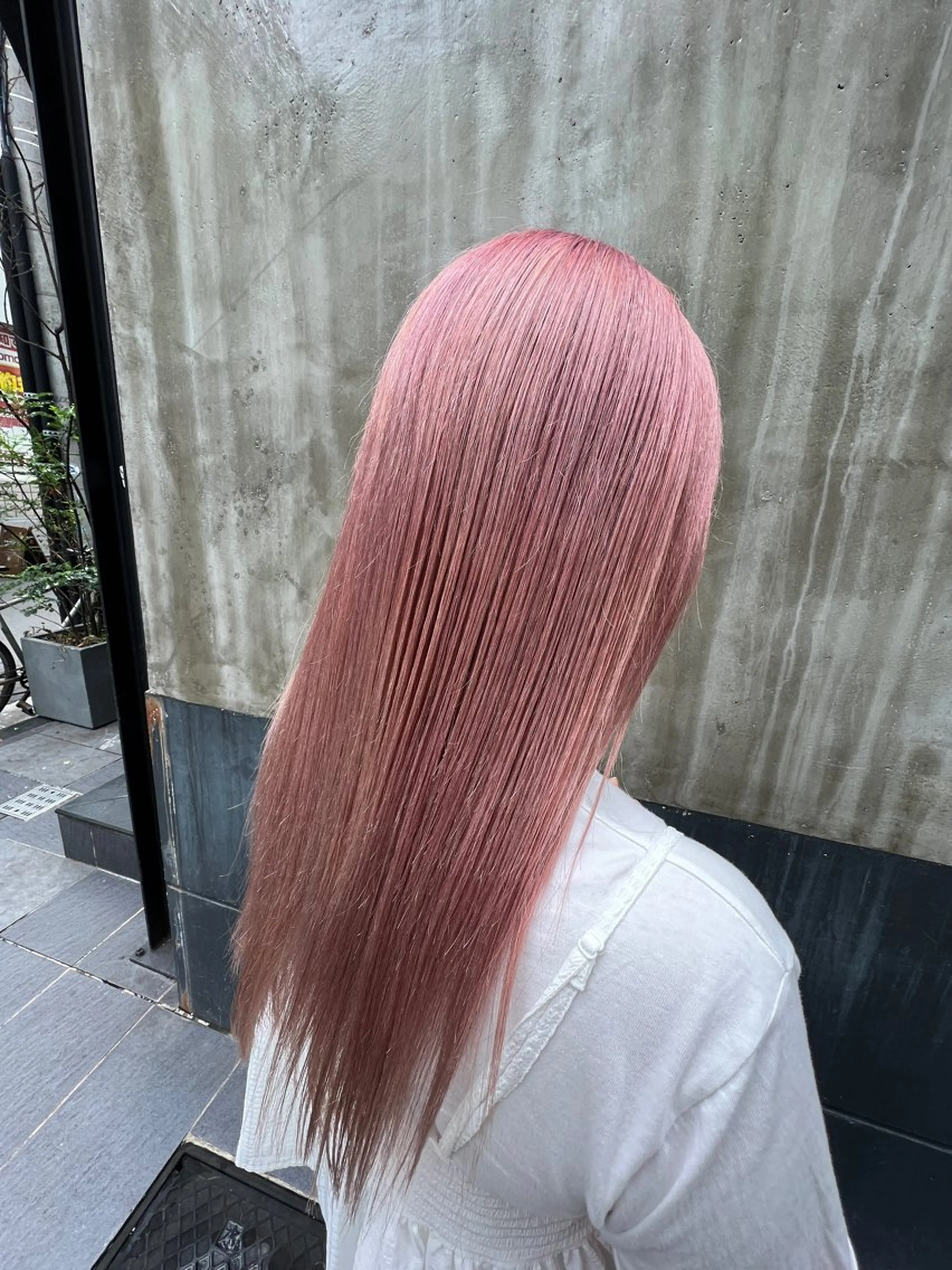 ロング カラー ピンクカラー 🍇おぐら めぐみ🍇のヘアスタイル