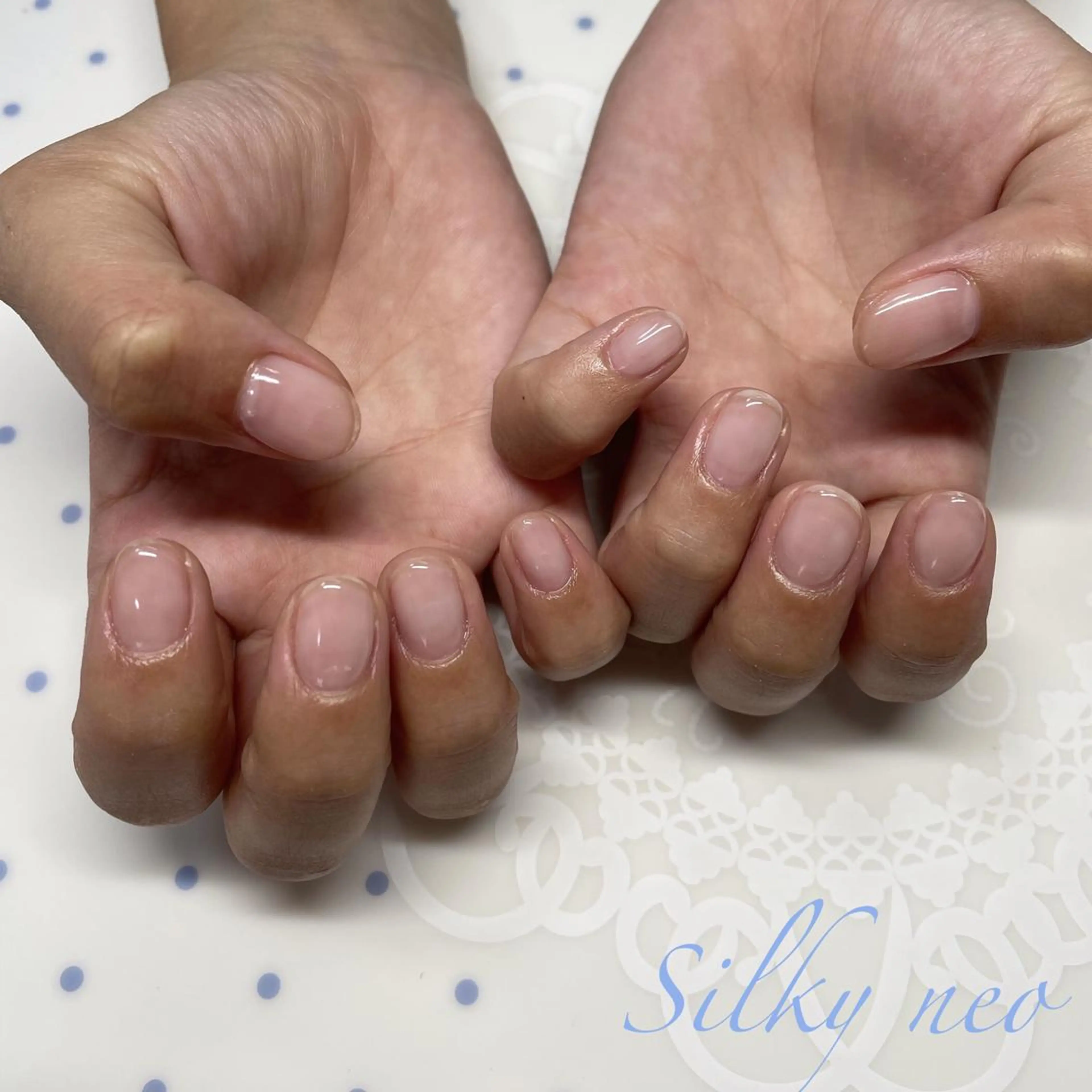 ネイル クリアネイル Silky_nail _soraのネイルデザイン