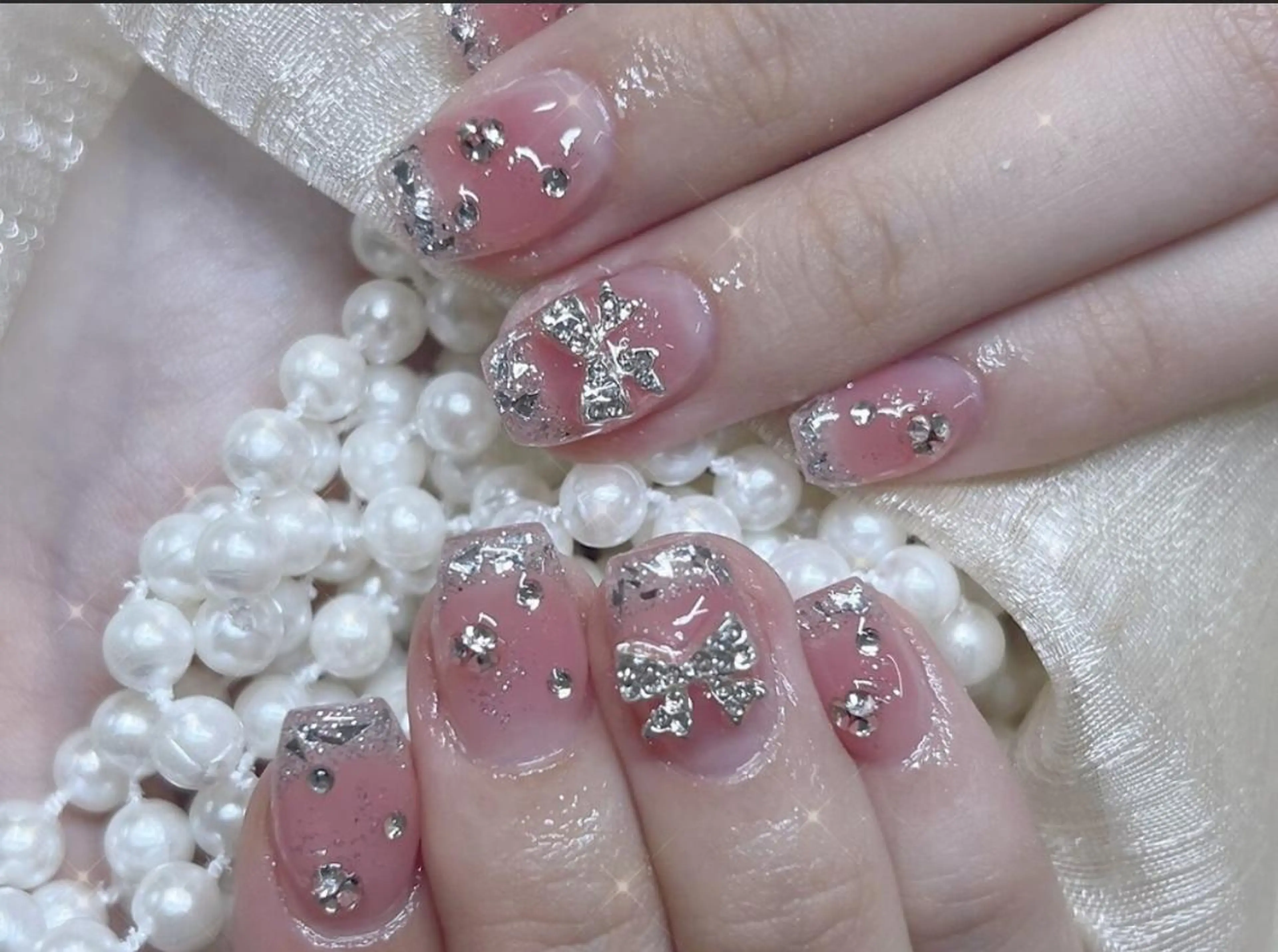 ネイル 🎀彩羽チップ 長さだし専門🎀のネイルデザイン