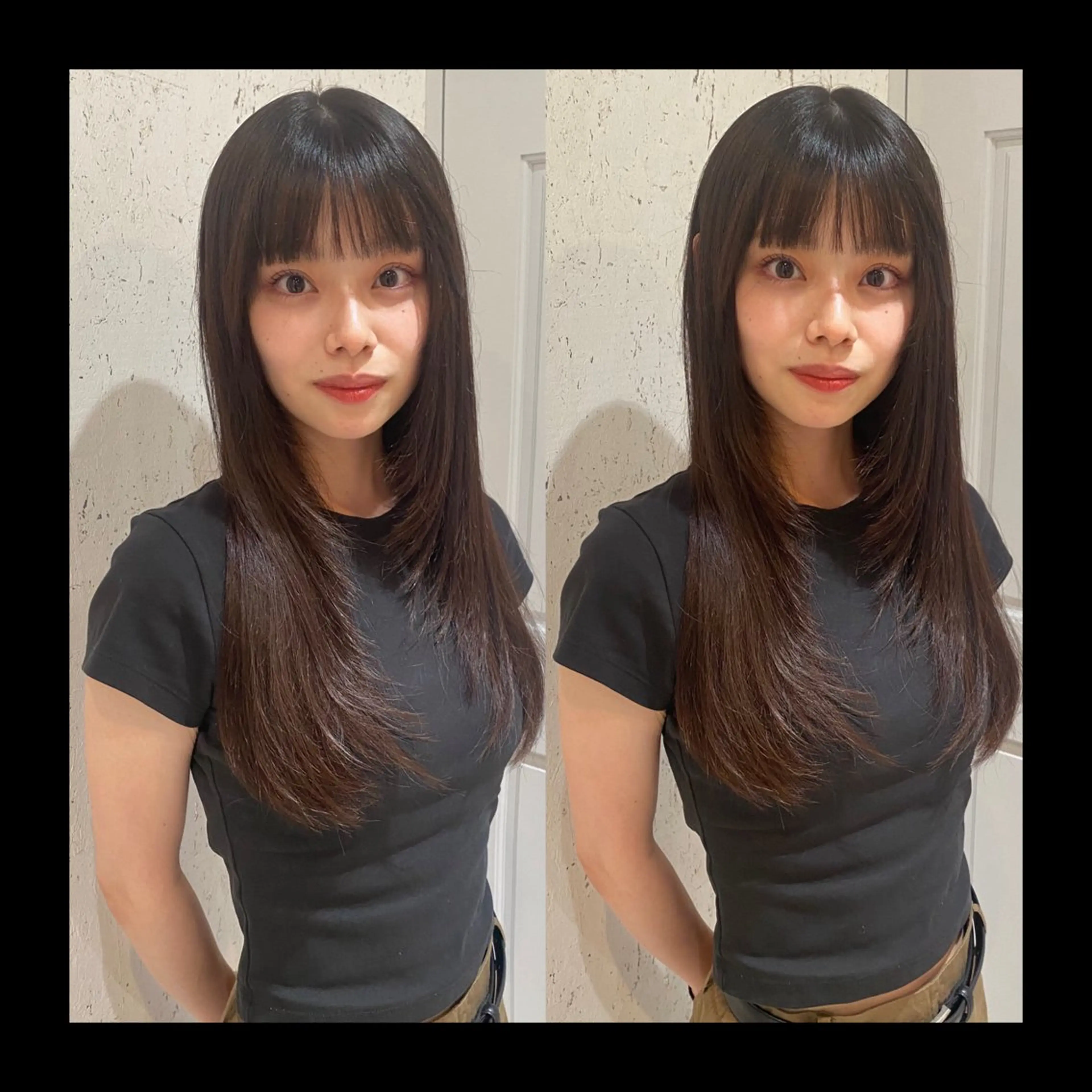 ロング カラー カット ヘアカラー トリートメント mai / linoah˚✧のヘアスタイル