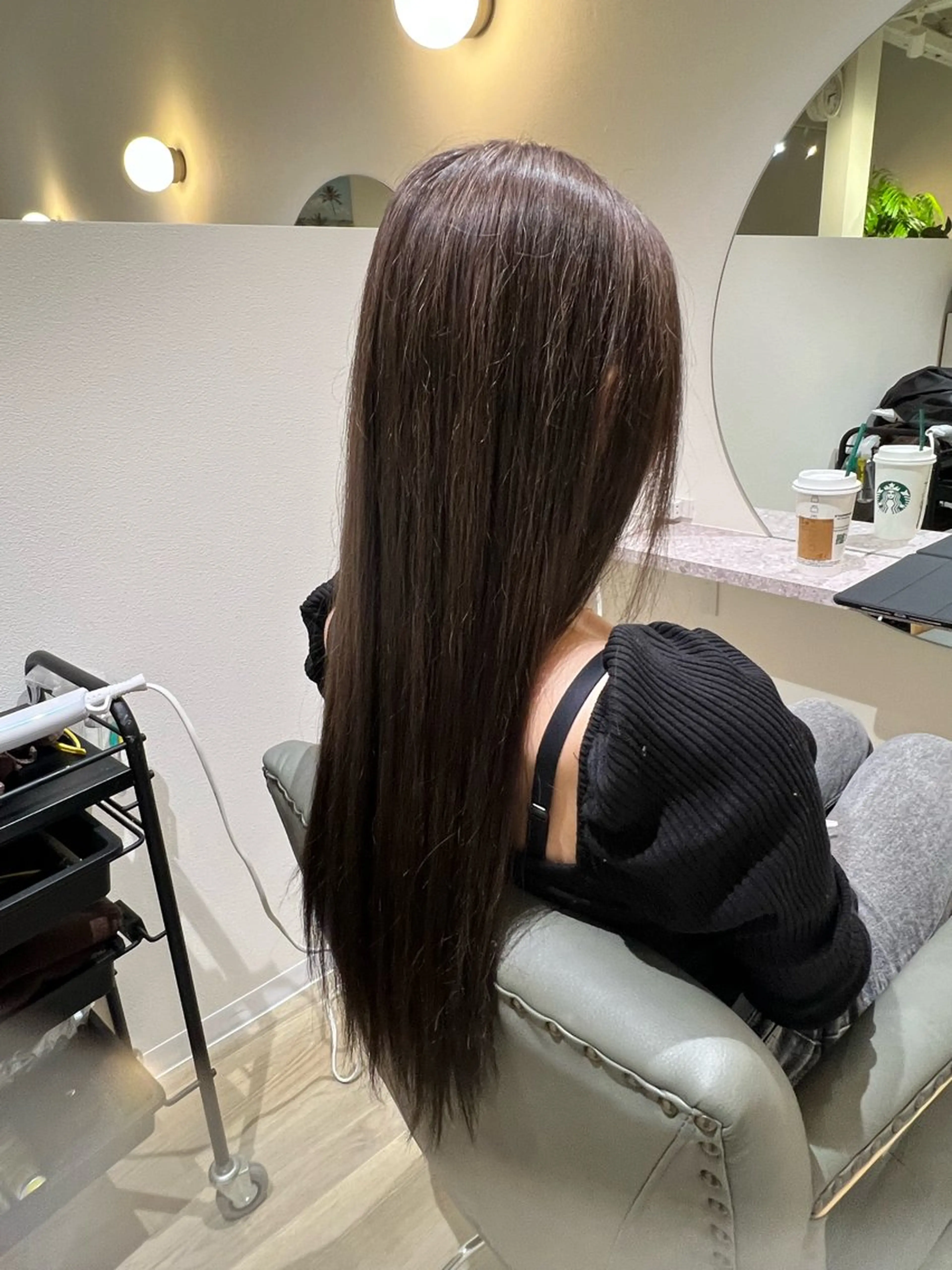 ロング カラー Academy 家坂のヘアスタイル