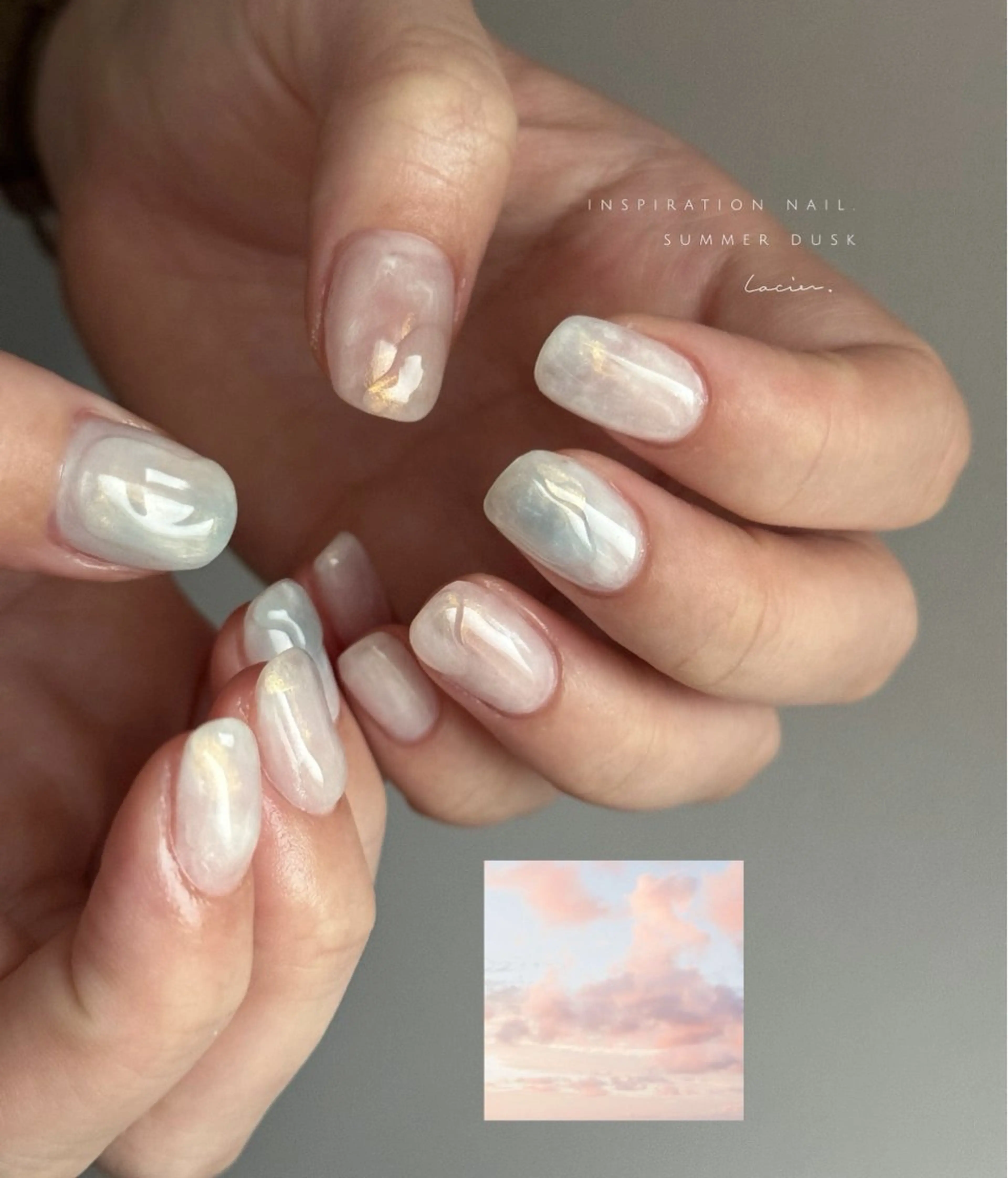 ネイル ハンドネイル lacier nailのネイルデザイン