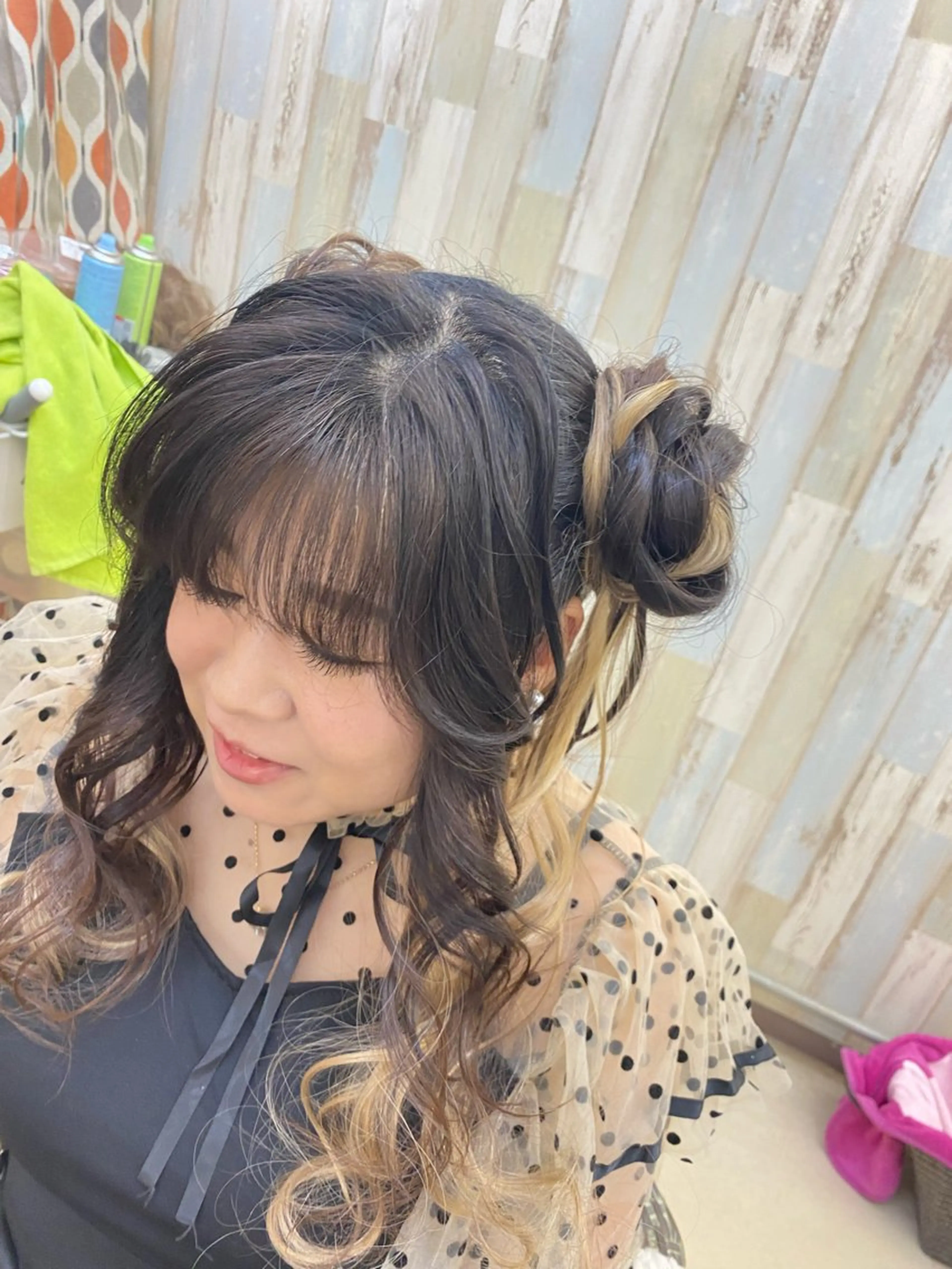 ロング ヘアアレンジ ヘアセット Hair Salon Noel所属・吉田 由希子のヘアスタイル