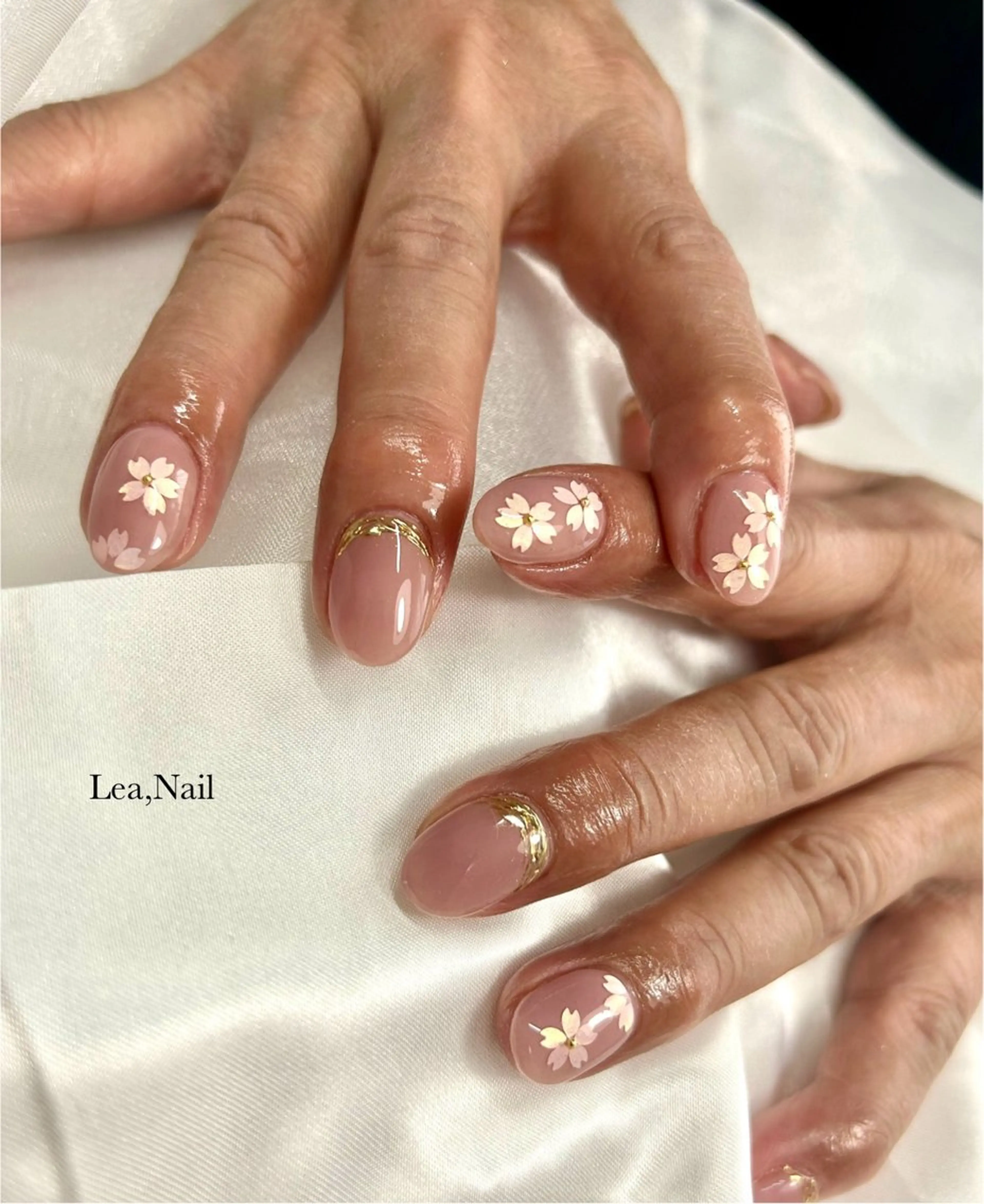 ネイル ハンドネイル Lea,Nail所属・松橋 愛のネイルデザイン