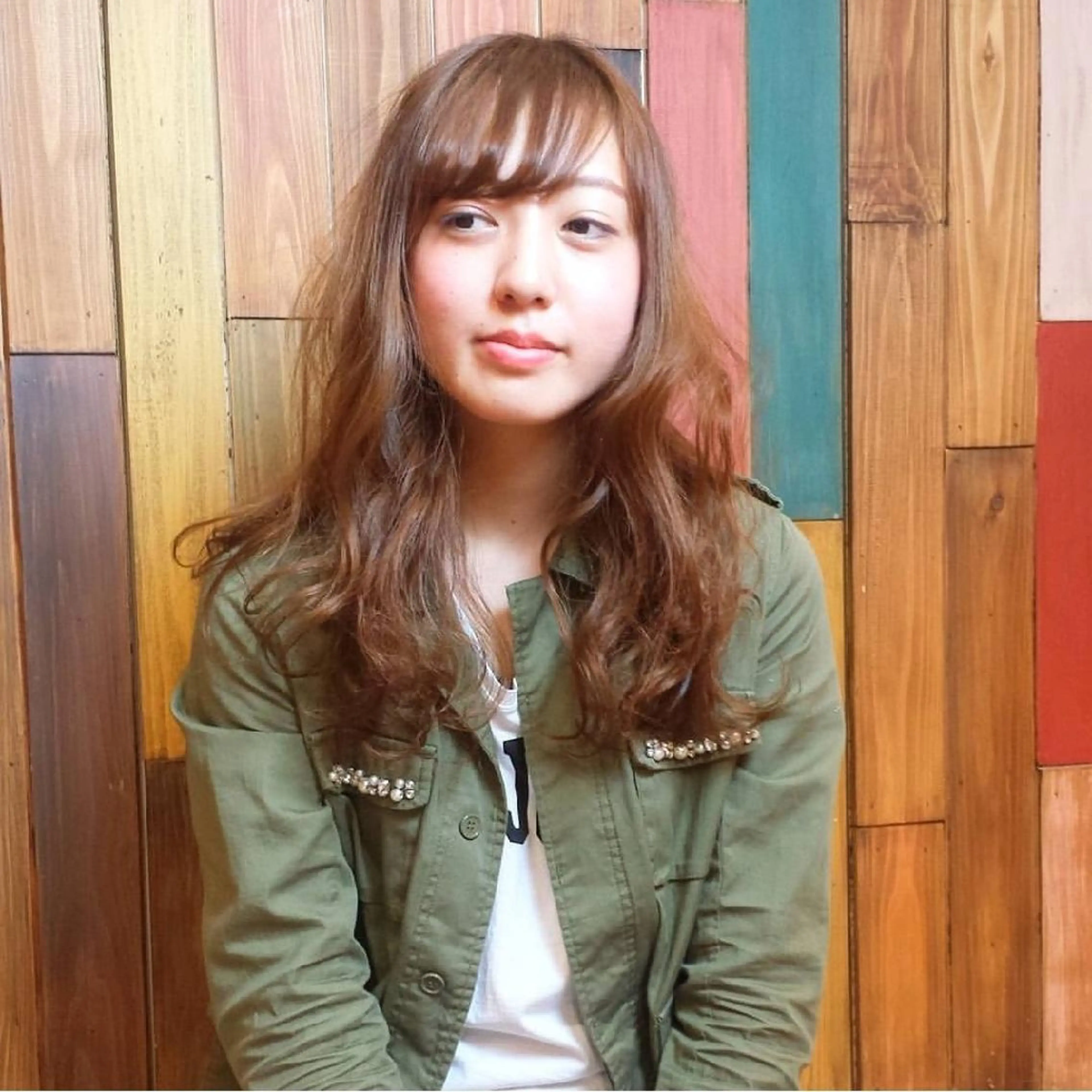 ロング キノシタ ナオユキのヘアスタイル