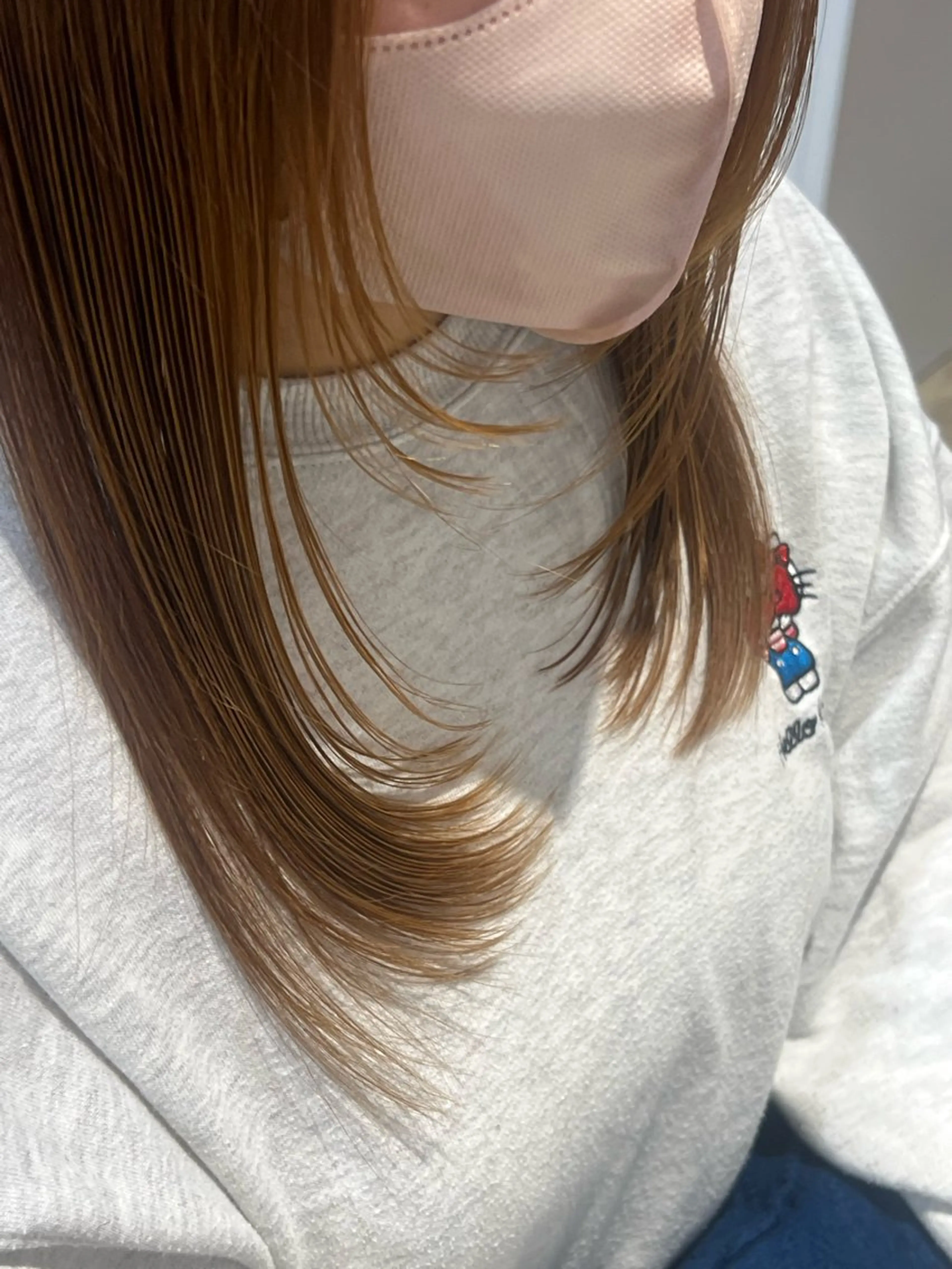 セミロング カット ヘアカラー hina/トレンド スタイルNo.1🎀のヘアスタイル