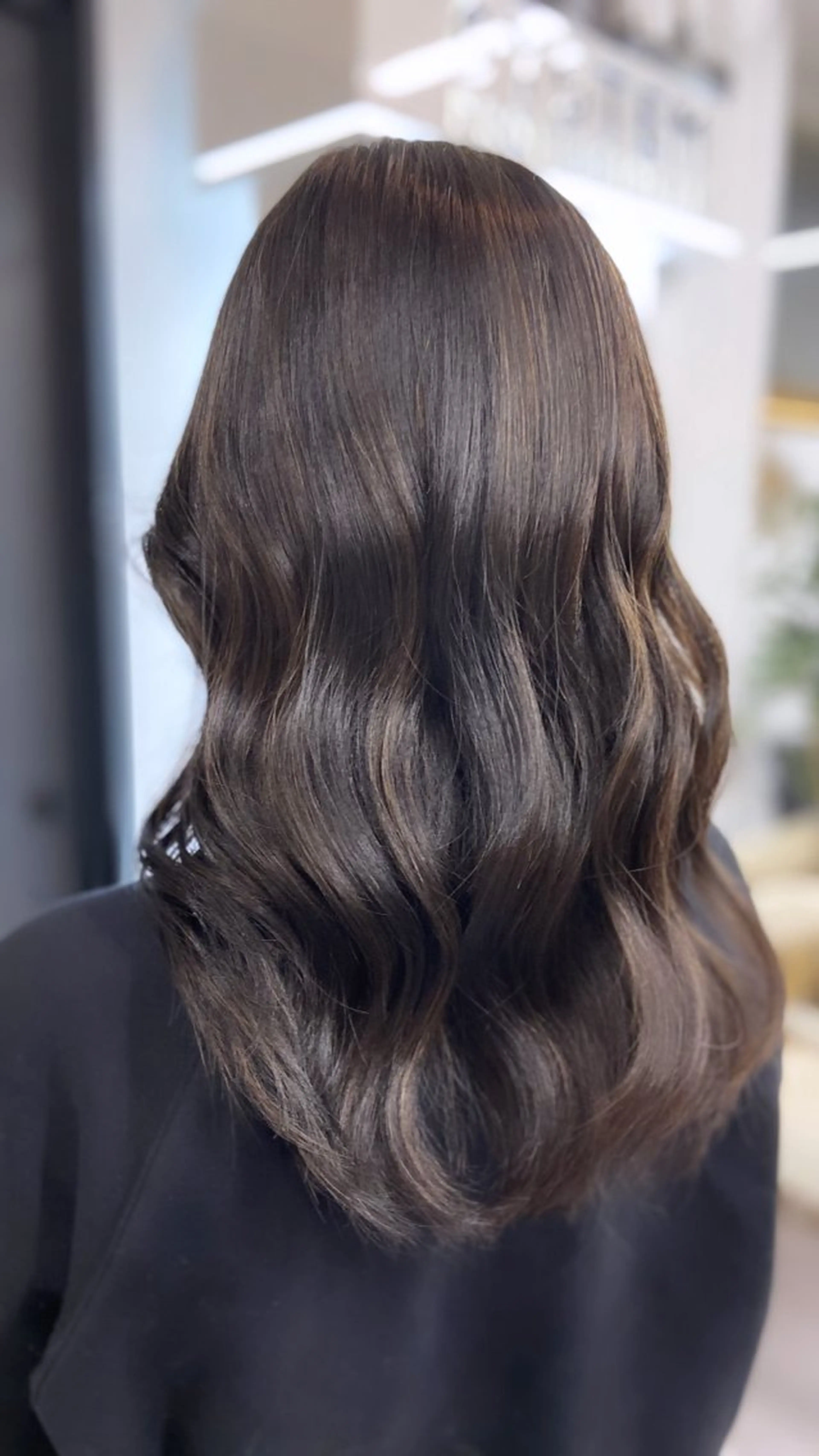 セミロング カラー ハイトーン/ダブル カラー/akihoのヘアスタイル