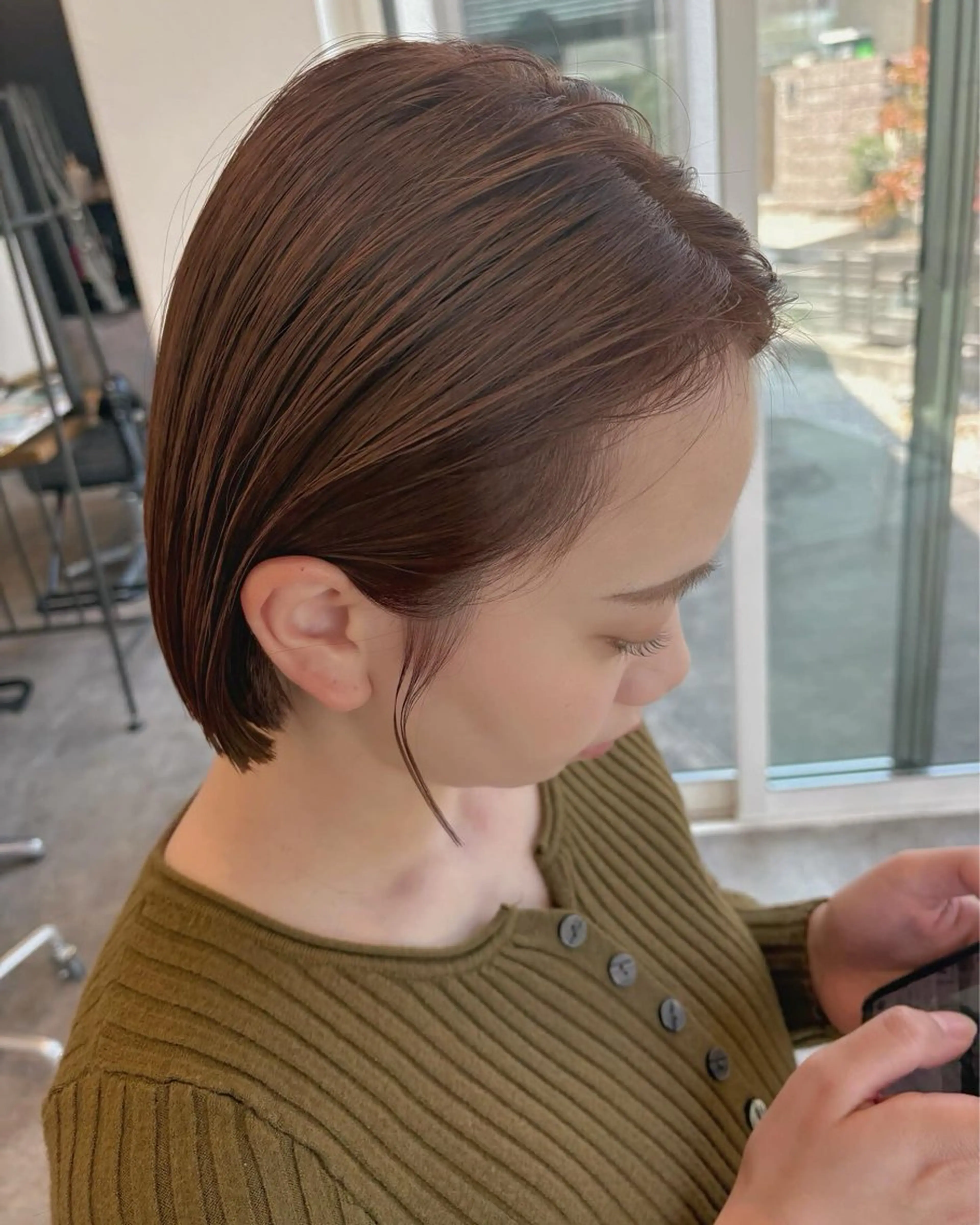 ショート カット STRAAL所属・門馬 有里のヘアスタイル