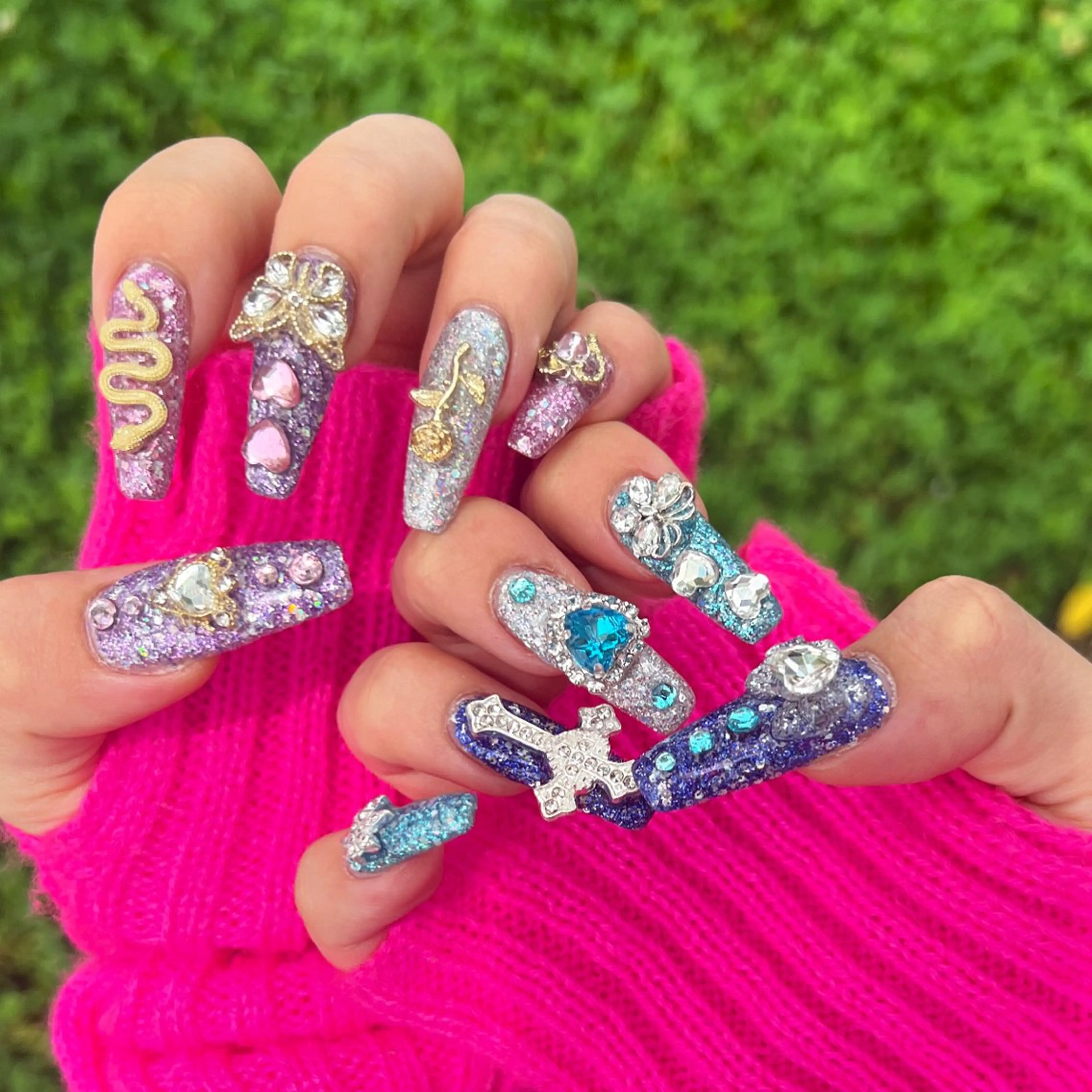 ネイル ハンドネイル 【Yappy🌈】 💖P-tanaのネイルデザイン