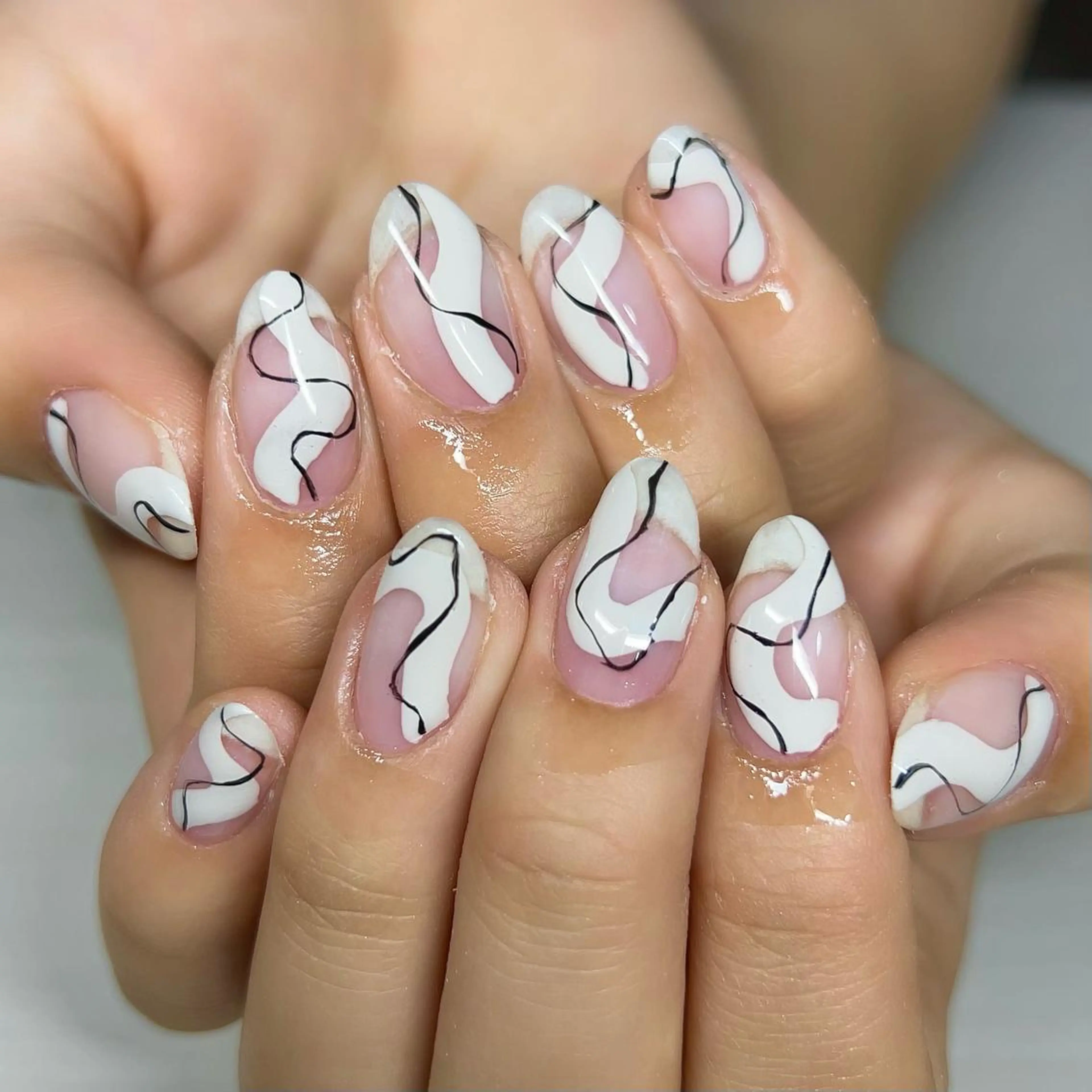 ネイル アートネイル クリアネイル ハンドネイル 【Yappy🌈】 💖P-tanaのネイルデザイン