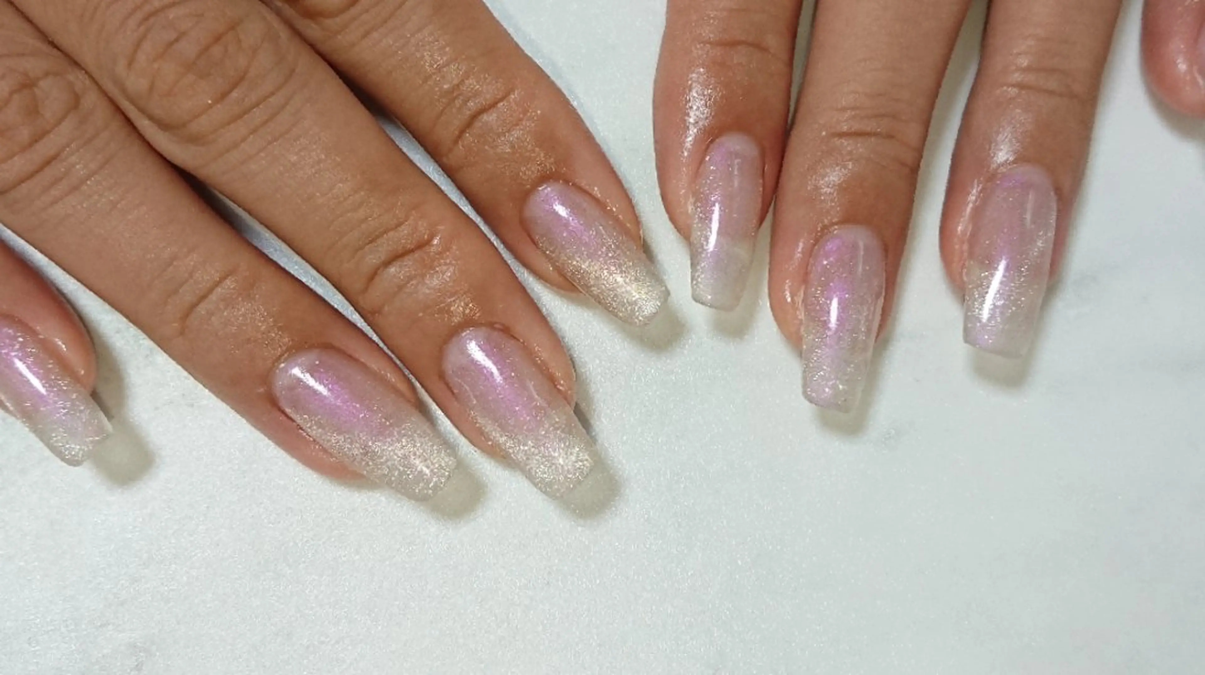 ネイル マグネットネイル ハンドネイル shellnail さなえのネイルデザイン