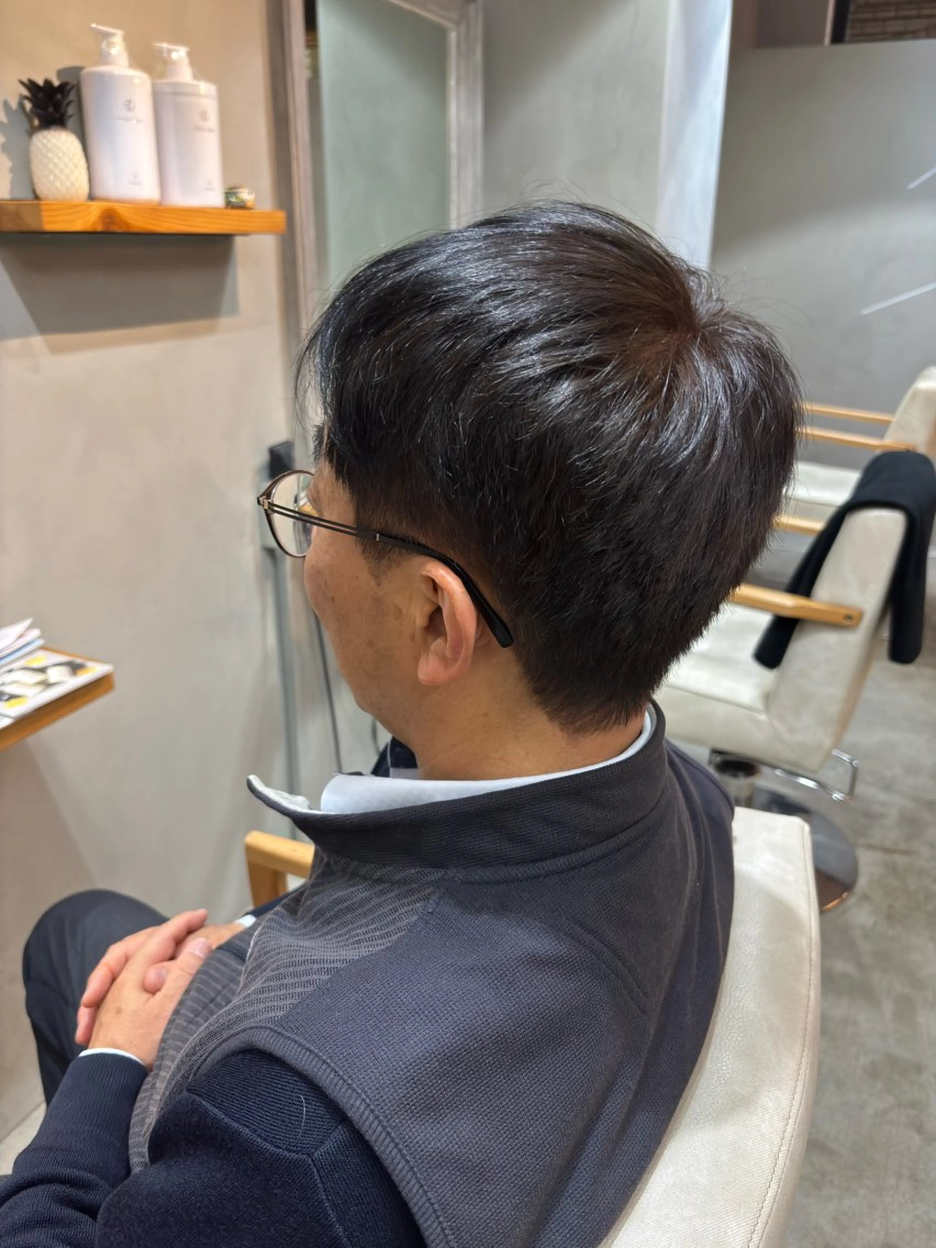 カラー ヘアカラー BLUE.所属・うえき ひなのヘアスタイル