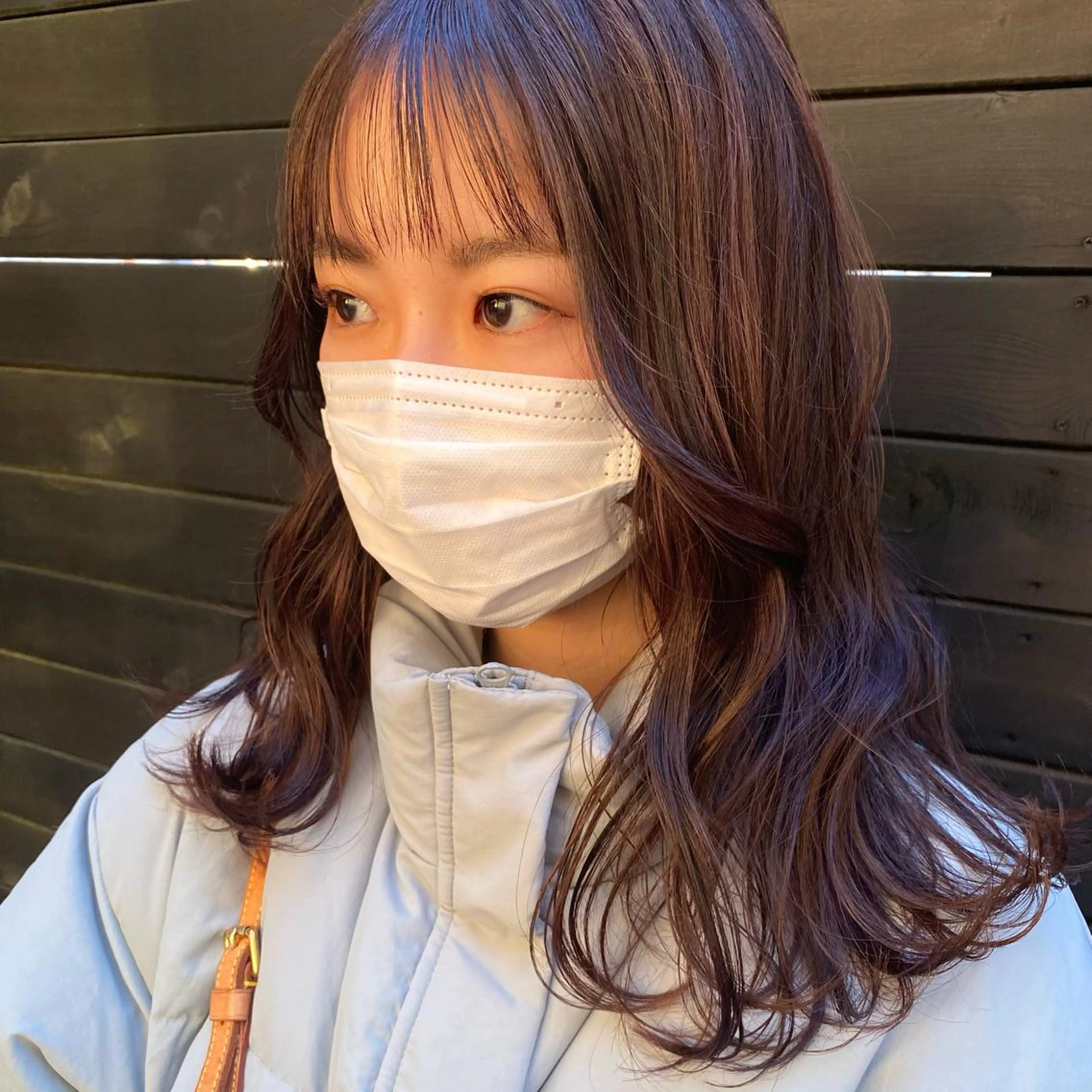 ロング カラー ブリーチ ブリーチなしカラー ピンクカラー ロング カット ヘアカラー 高橋 舟太郎のヘアスタイル