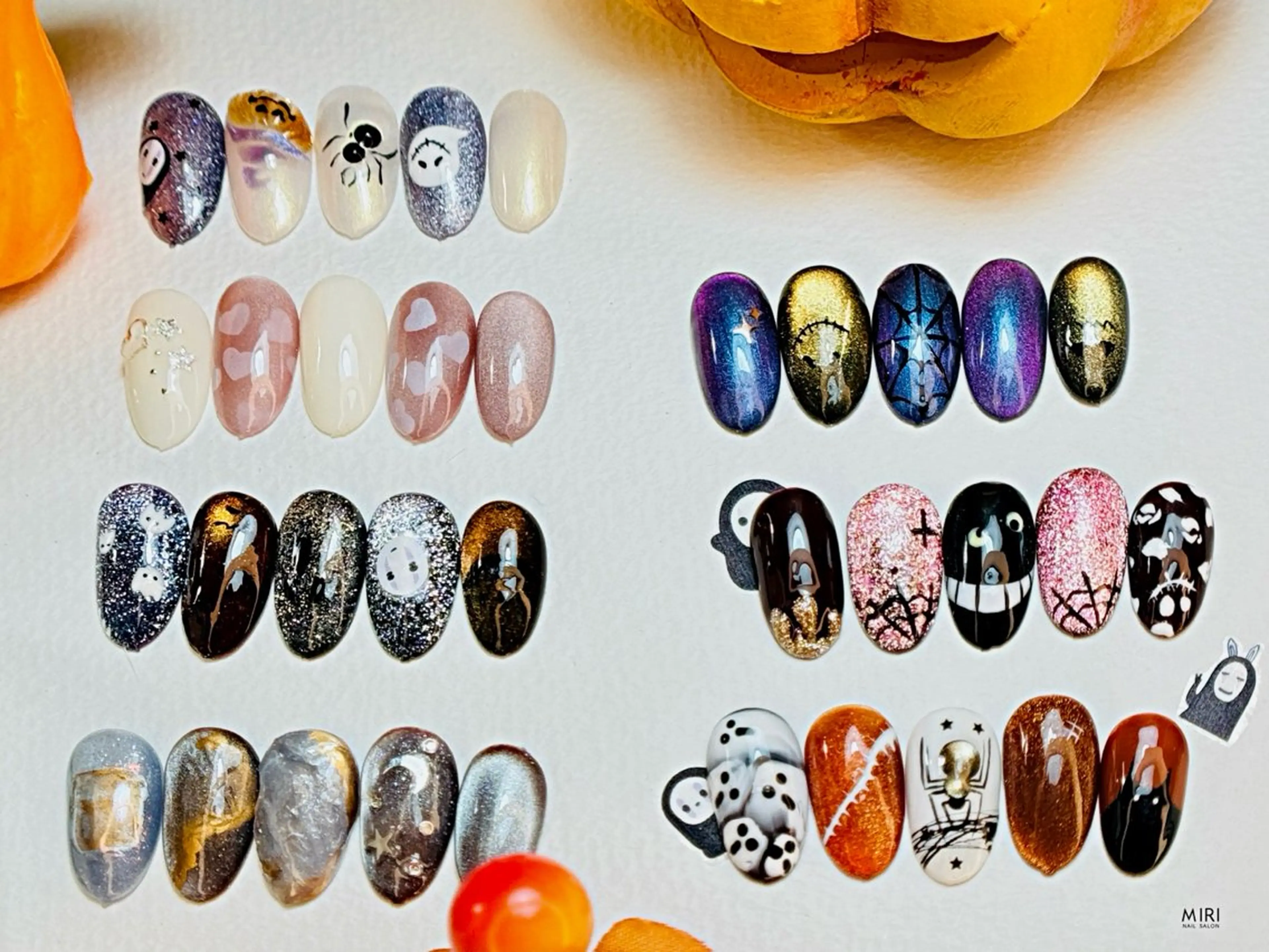ネイル ハロウィン ハンドネイル Miri nail salonのネイルデザイン