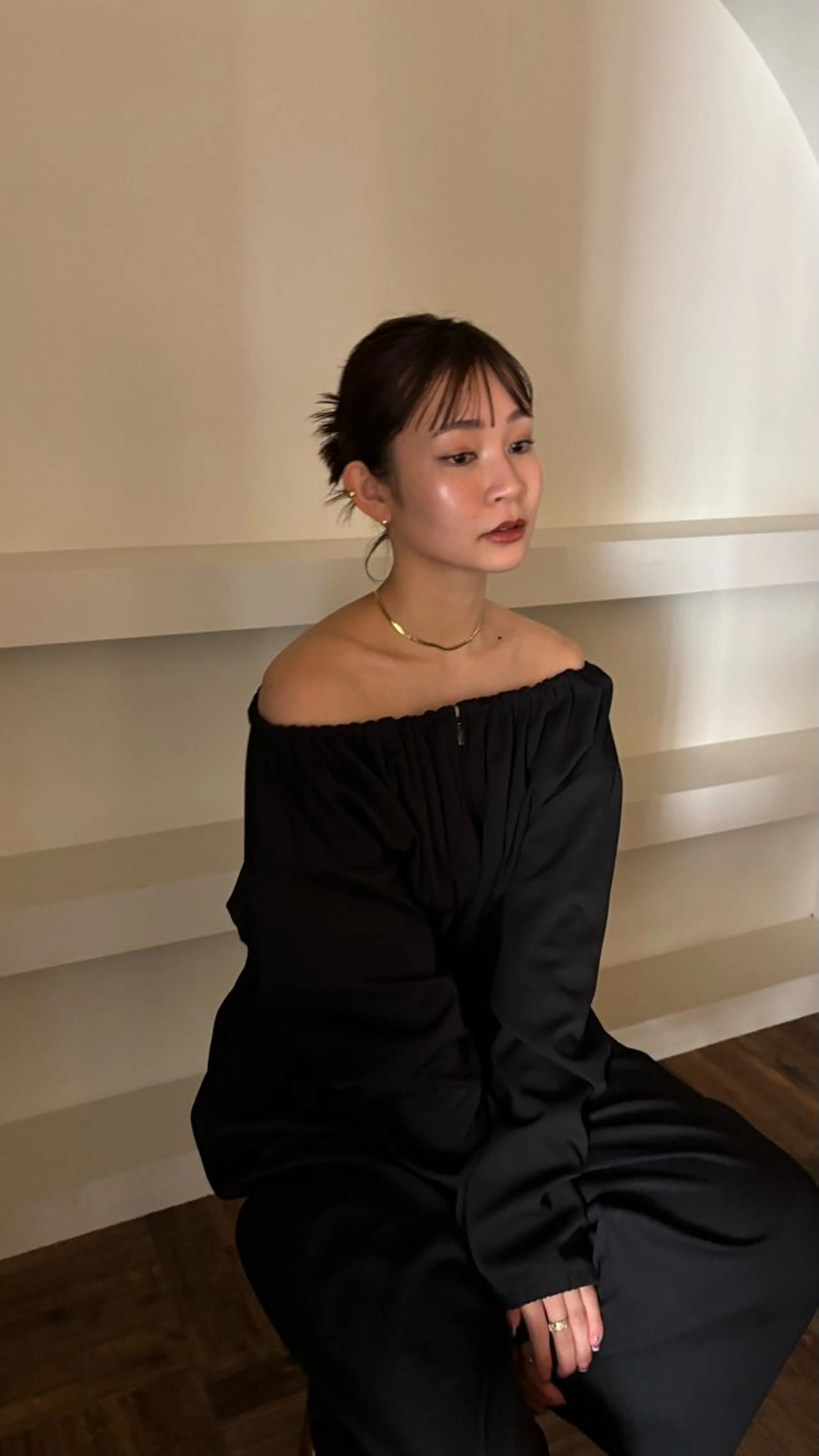 ミディアム カラー ヘアカラー トリートメント オリーブ/縮毛🐇 Natsuno🩰のヘアスタイル