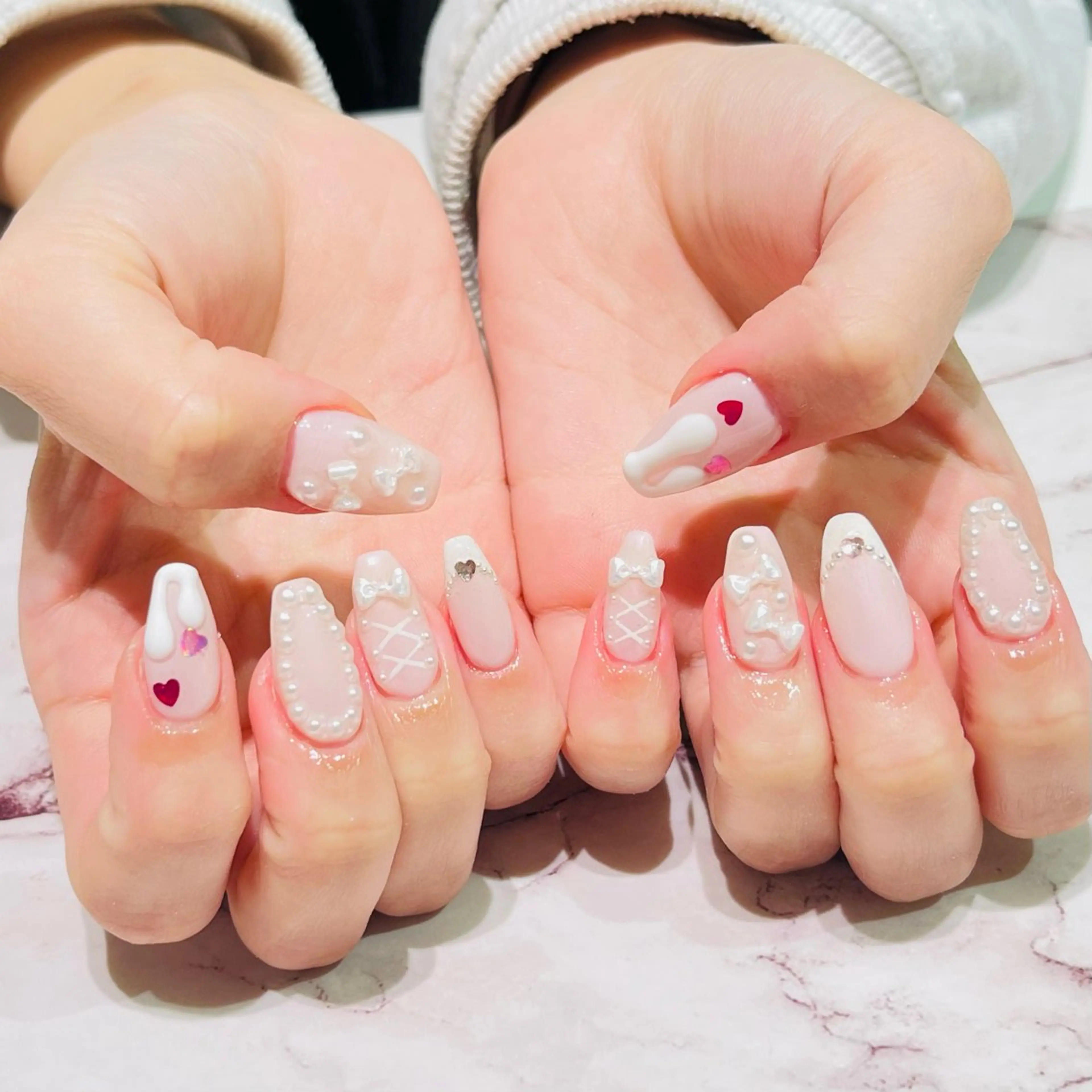 ネイル ハンドネイル Hair removal & Beauty salon Produce by Lucia所属・nail salon Luciaのネイルデザイン