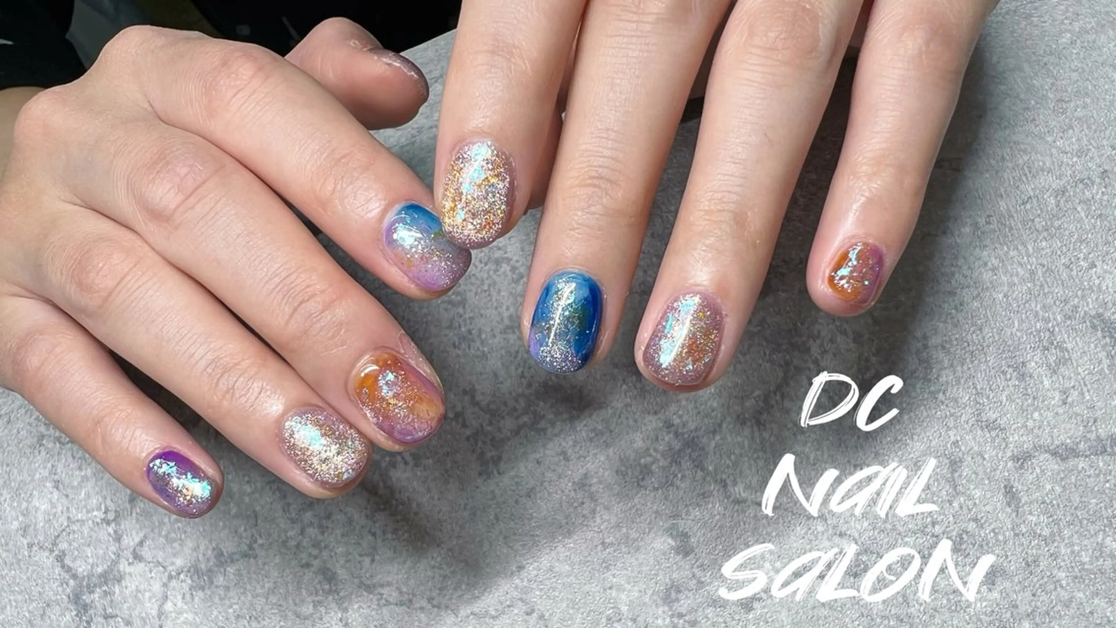 ネイル アートネイル 入学式 フレンチネイル ジェルネイル グラデーション DC nail salonのネイルデザイン