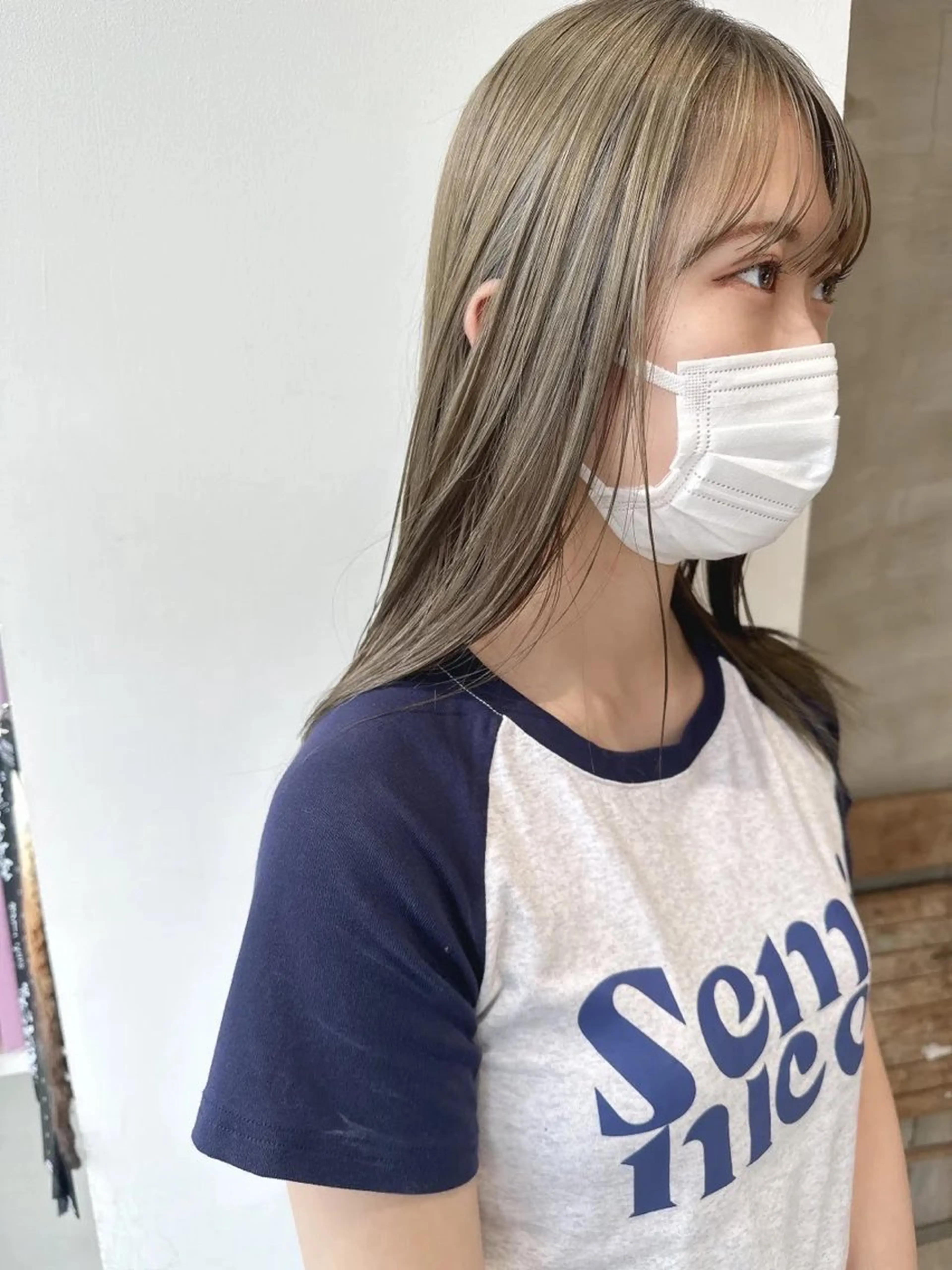 セミロング pole pole所属・坂本 美佳のヘアスタイル