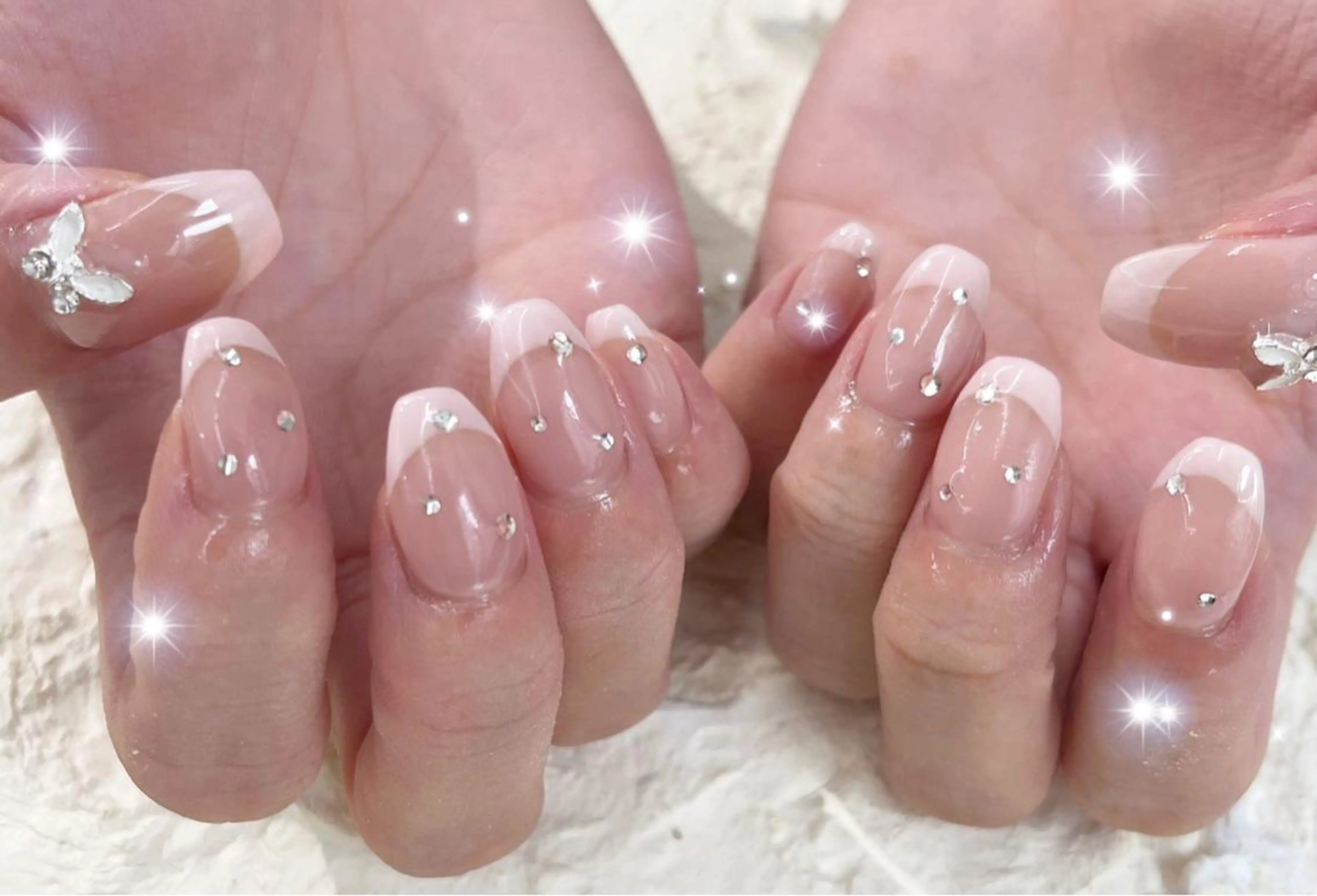 ネイル フレンチネイル nail＊ runa🌻のネイルデザイン