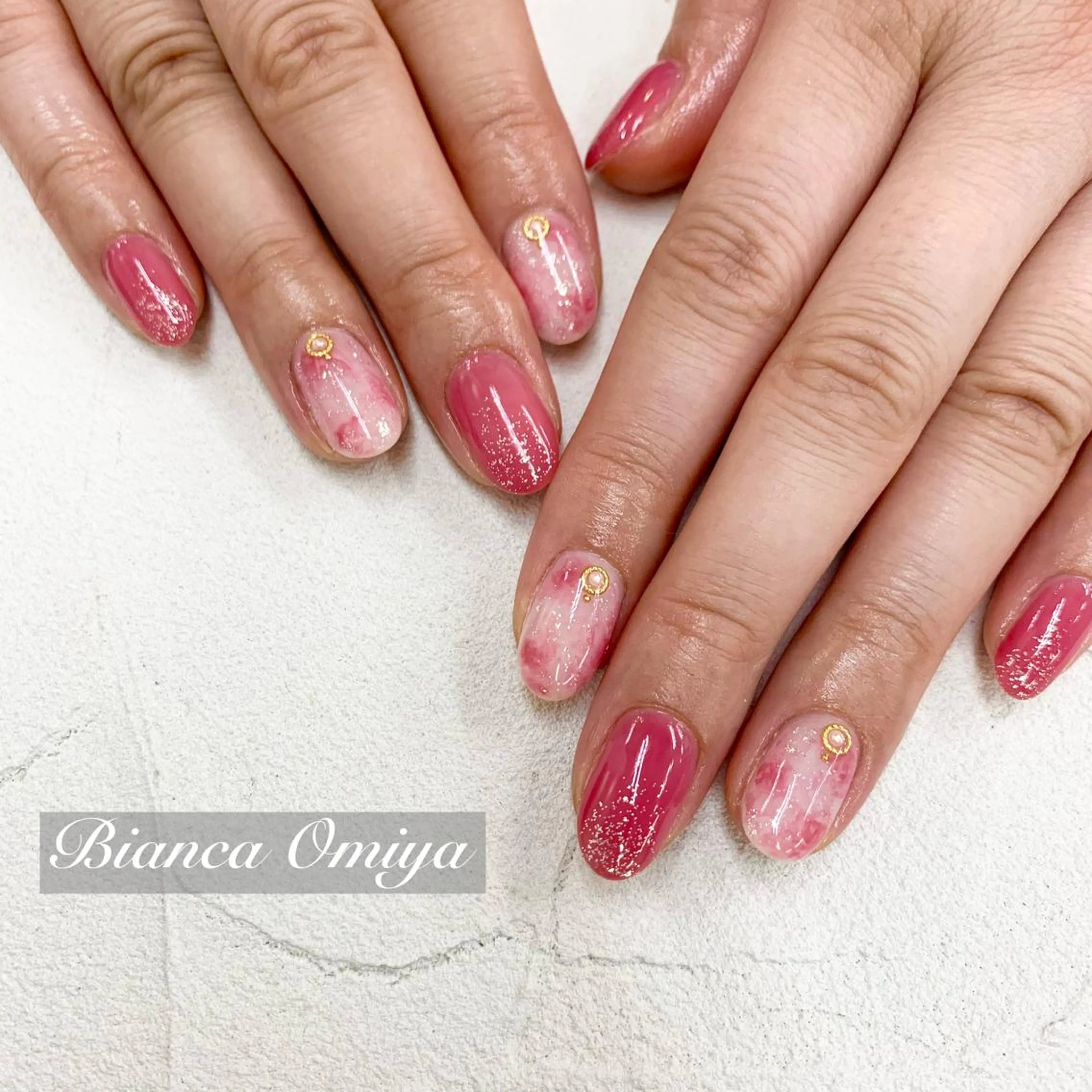 ネイル ビアンカ大宮 店長 モリサワレイラのネイルデザイン