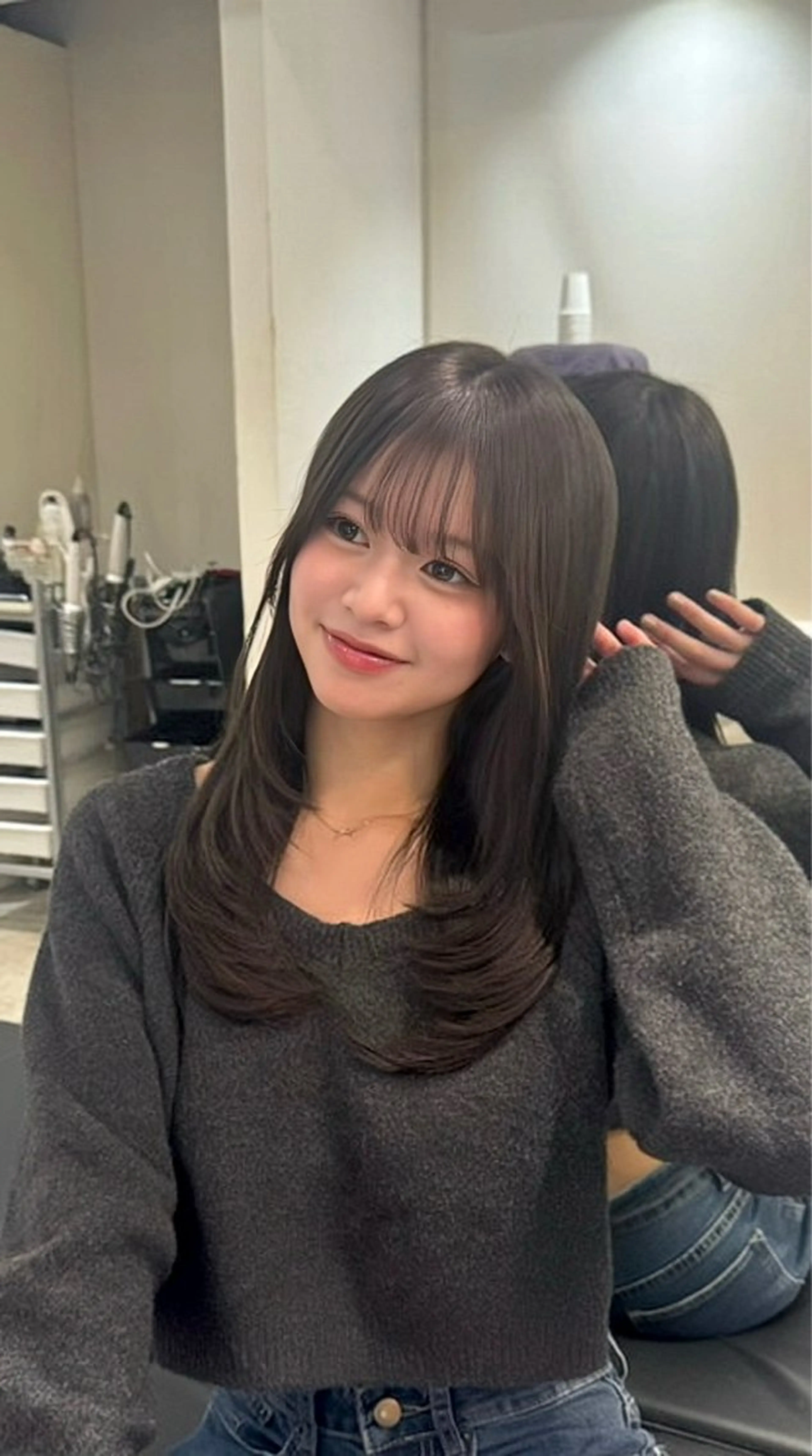 カラー グレージュ オリーブグレージュ オリーブグレー 二宮 陽太のヘアスタイル