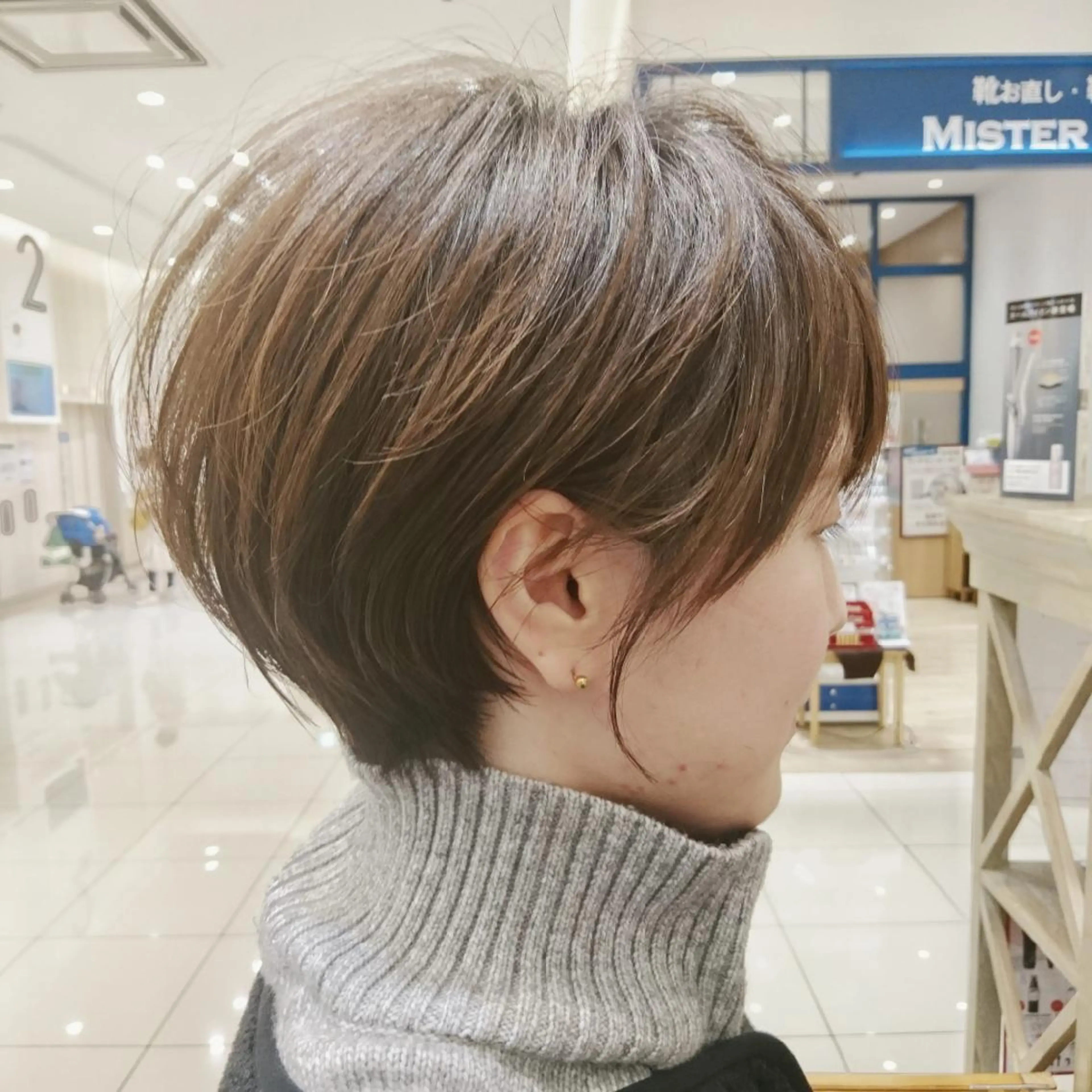 ショート ショートヘア youres hair はなれ店所属・最高峰🌈髪質改善 縮毛矯正💖後藤のヘアスタイル