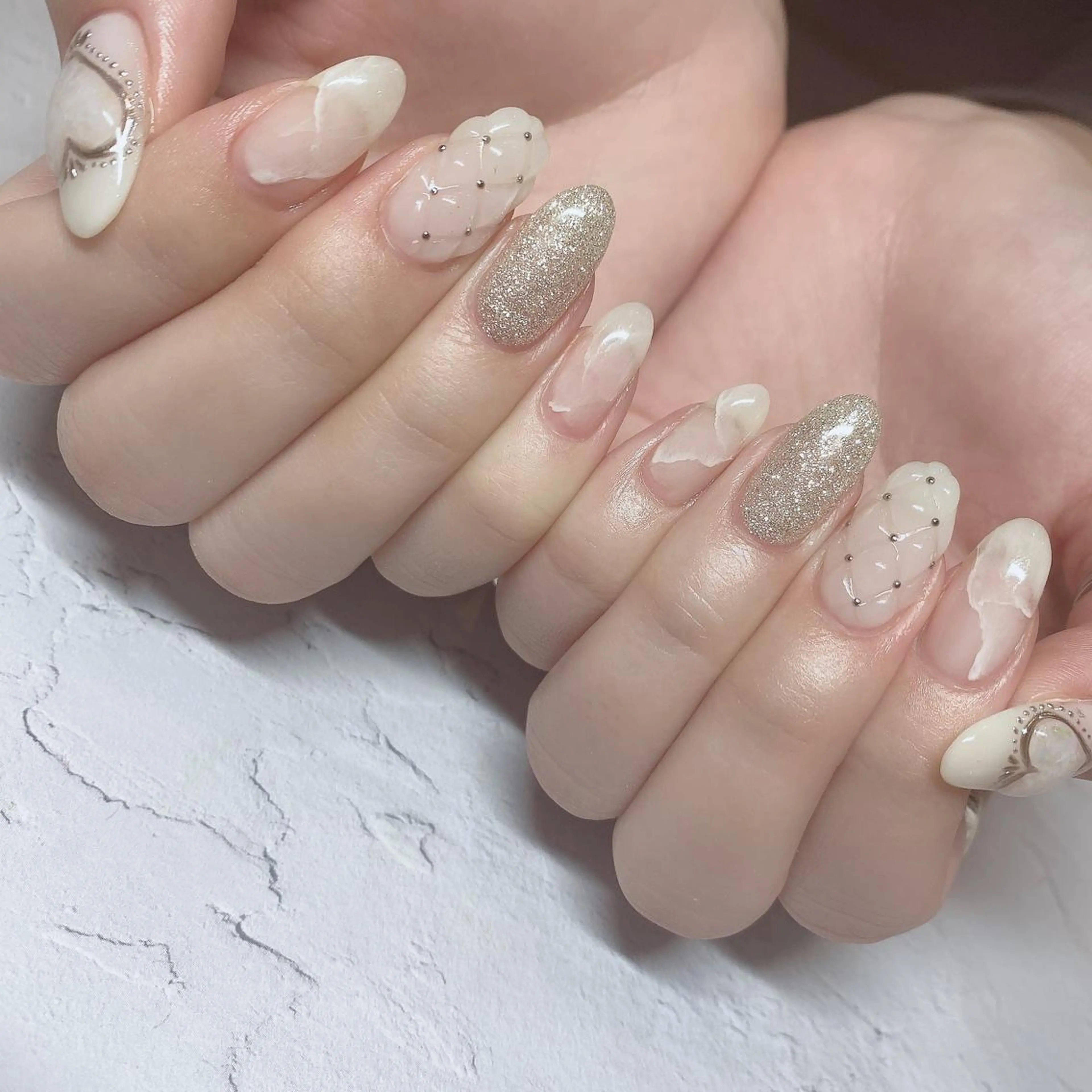 ネイル アートネイル ハンドネイル Sympa:) YURIKAのネイルデザイン