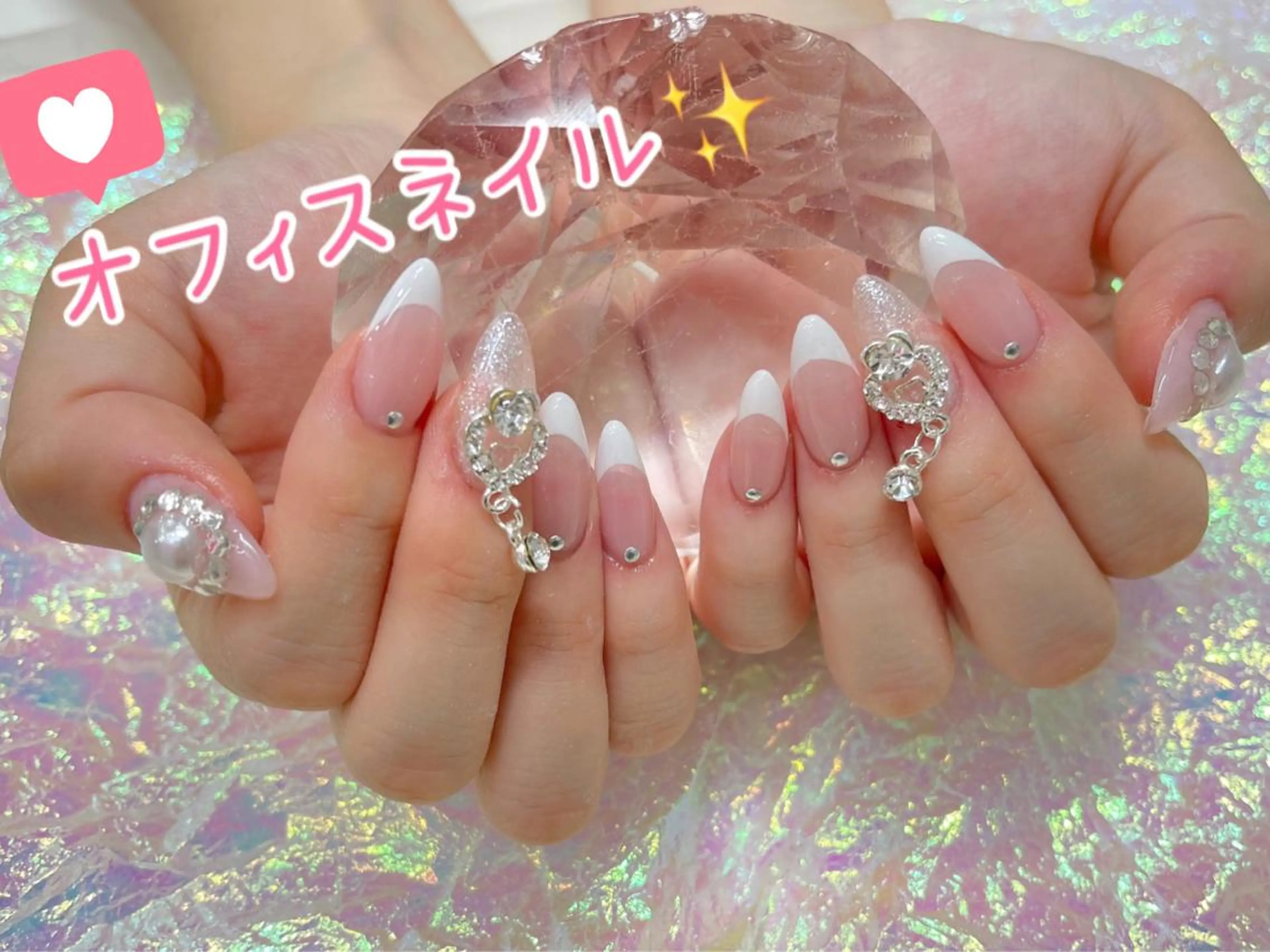ミディアム ネイル 柏ネイルサロン NAIL FOCUSのネイルデザイン