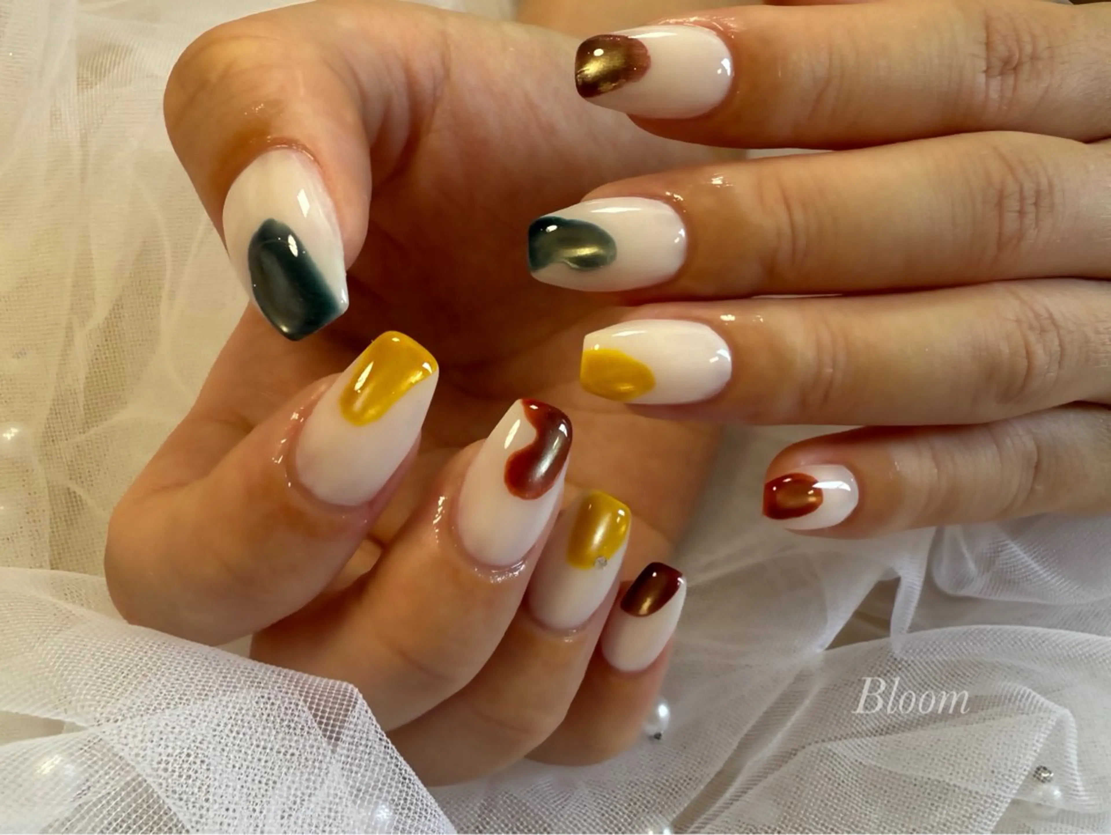 ネイル ハンドネイル Bloom a nail studio所属・松下 未来のネイルデザイン