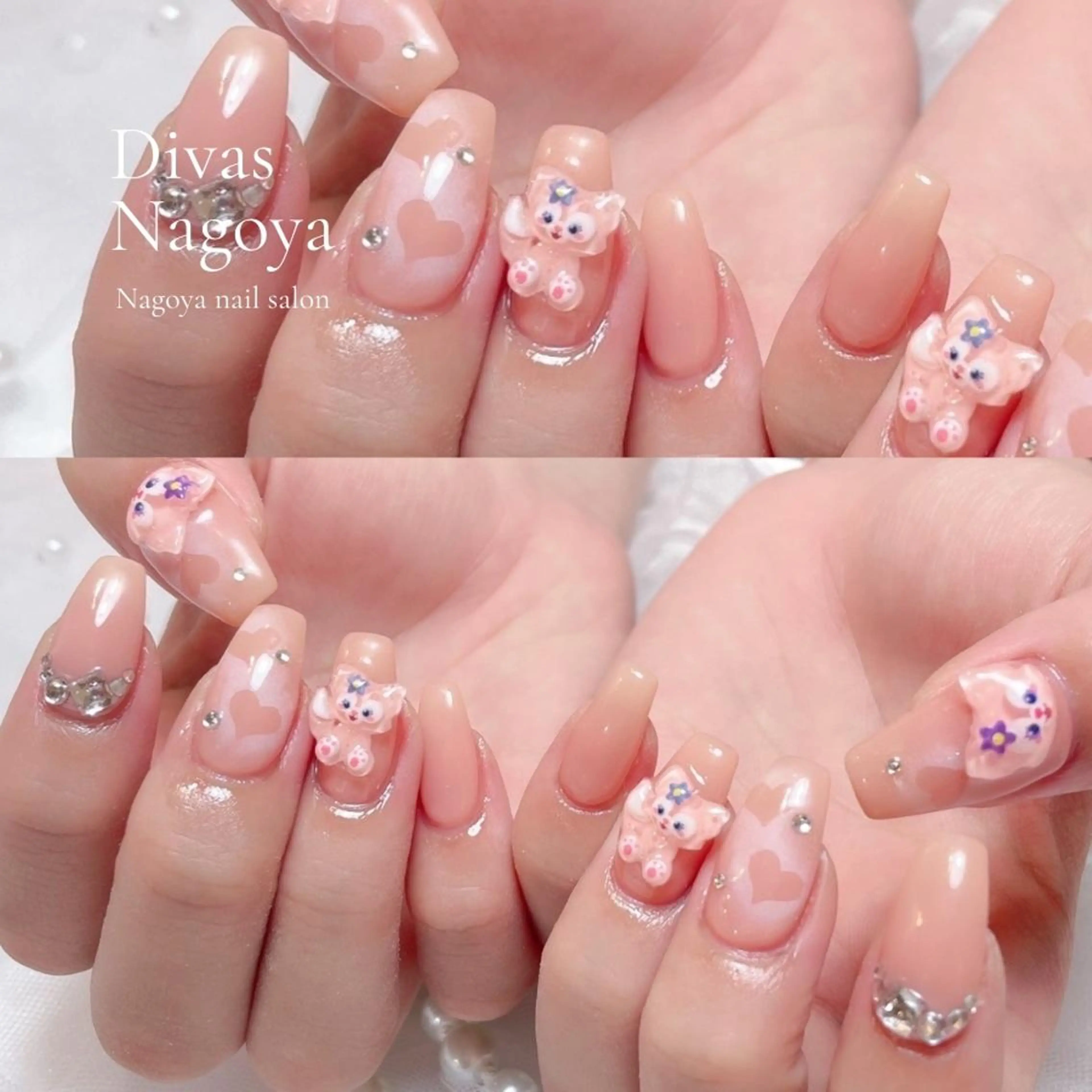 ネイル 長さ出し ジェルネイル 韓国ネイル マグネットネイル 持ち込み 🎀Sakae D.d nail🎀のネイルデザイン