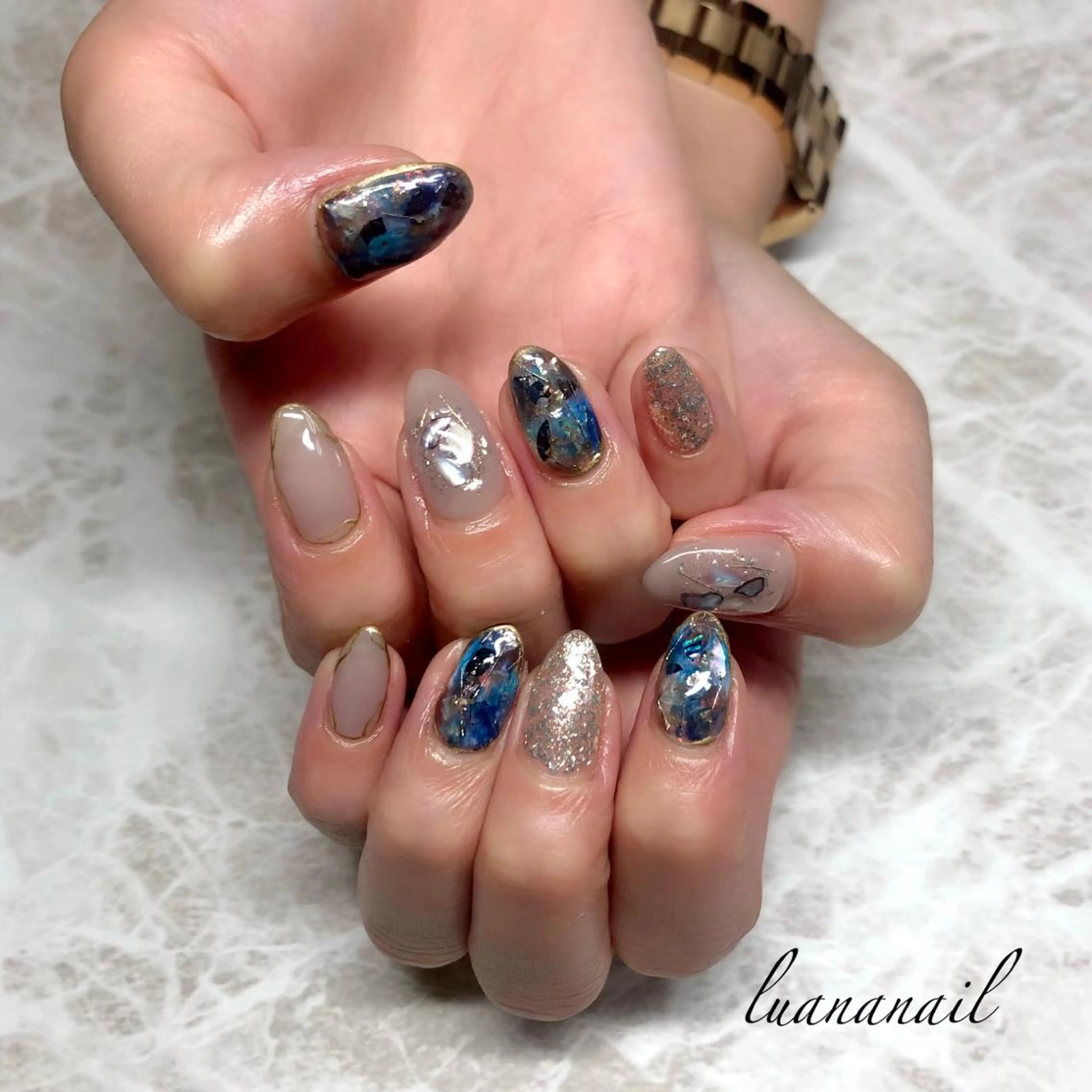 ネイル ハンドネイル luana nailのネイルデザイン