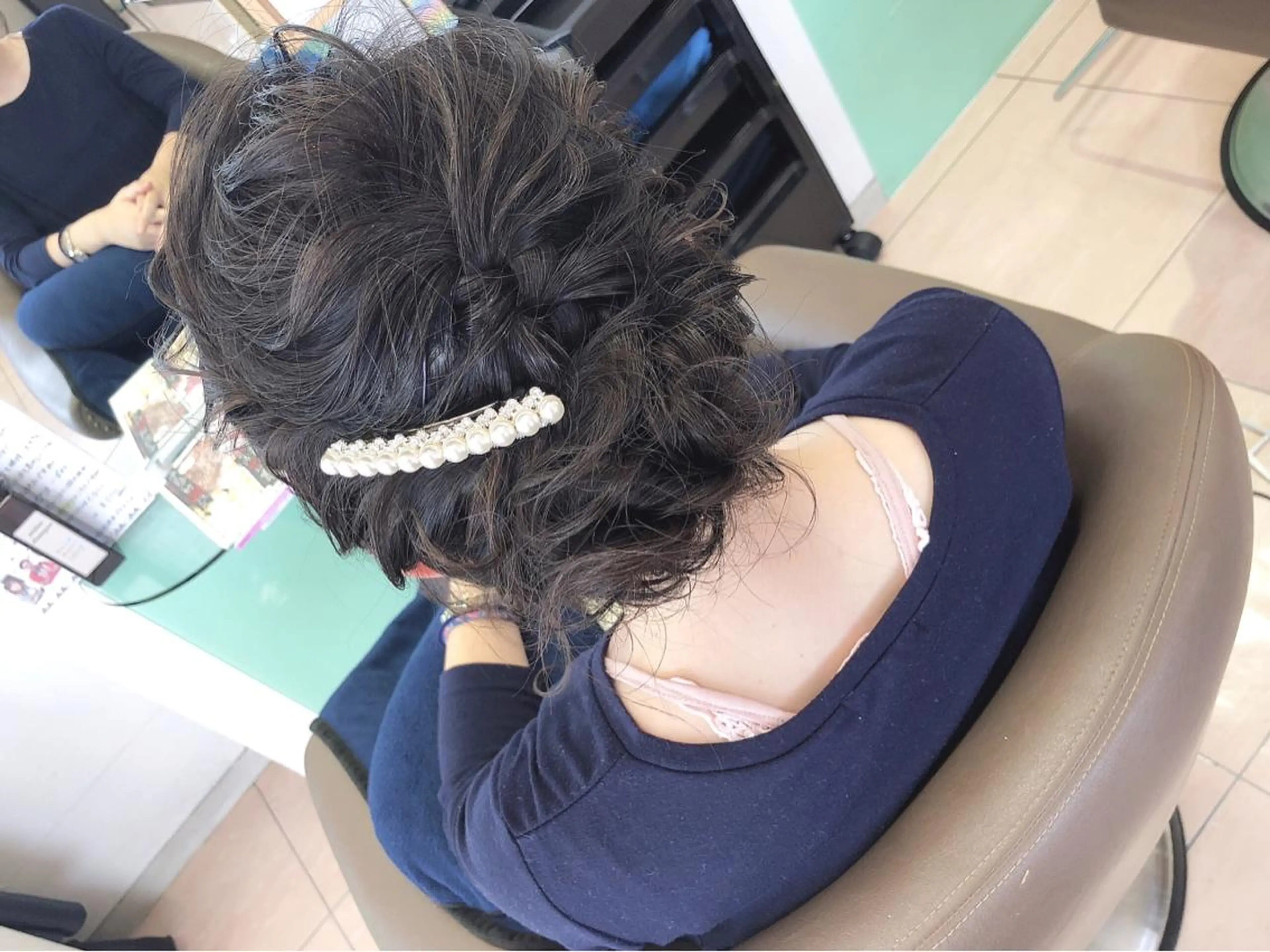ミディアム ヘアセット TIARA minoriのヘアスタイル