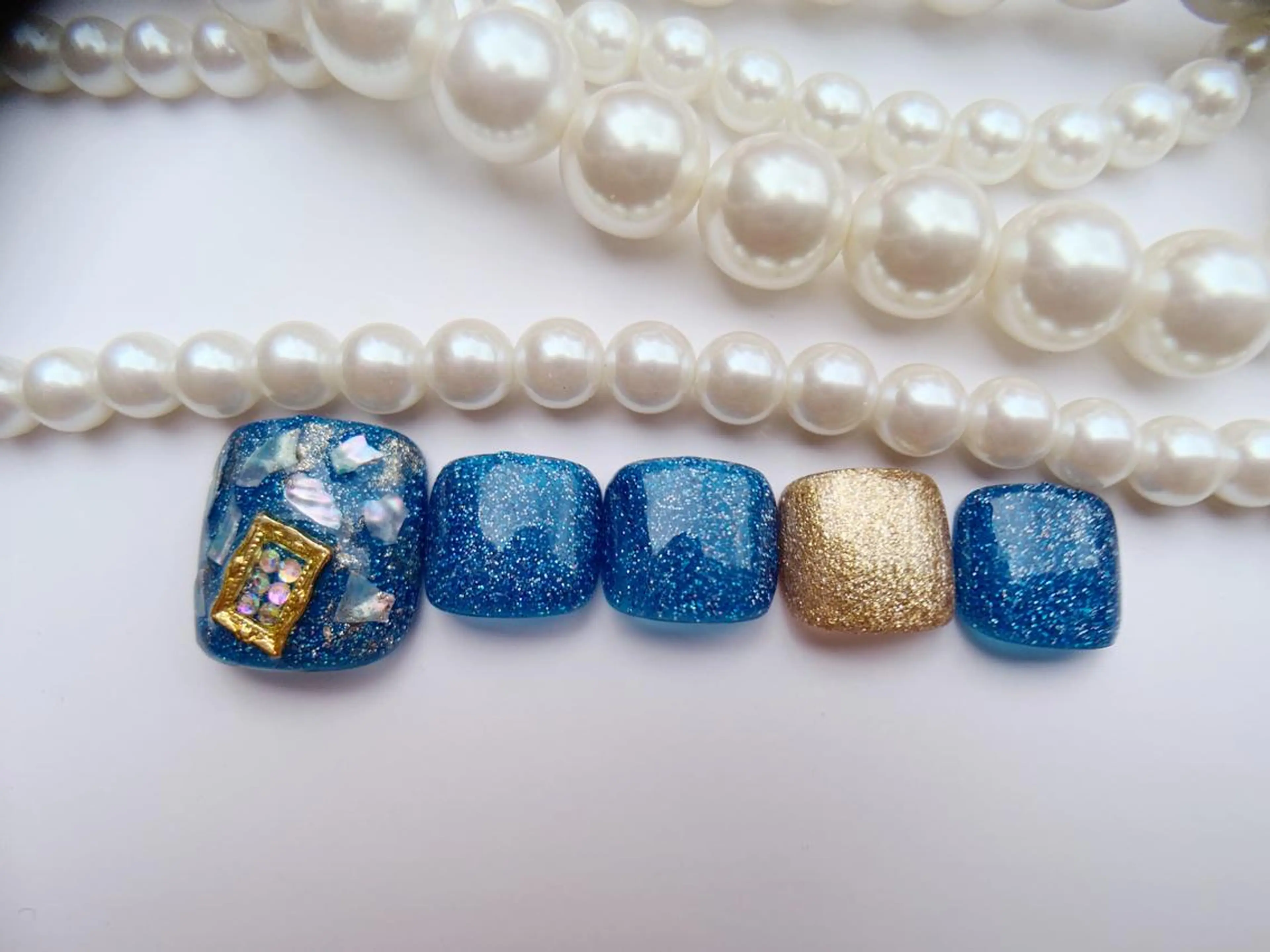 ネイル MiKi Nai池袋 長さだし得意のネイルデザイン