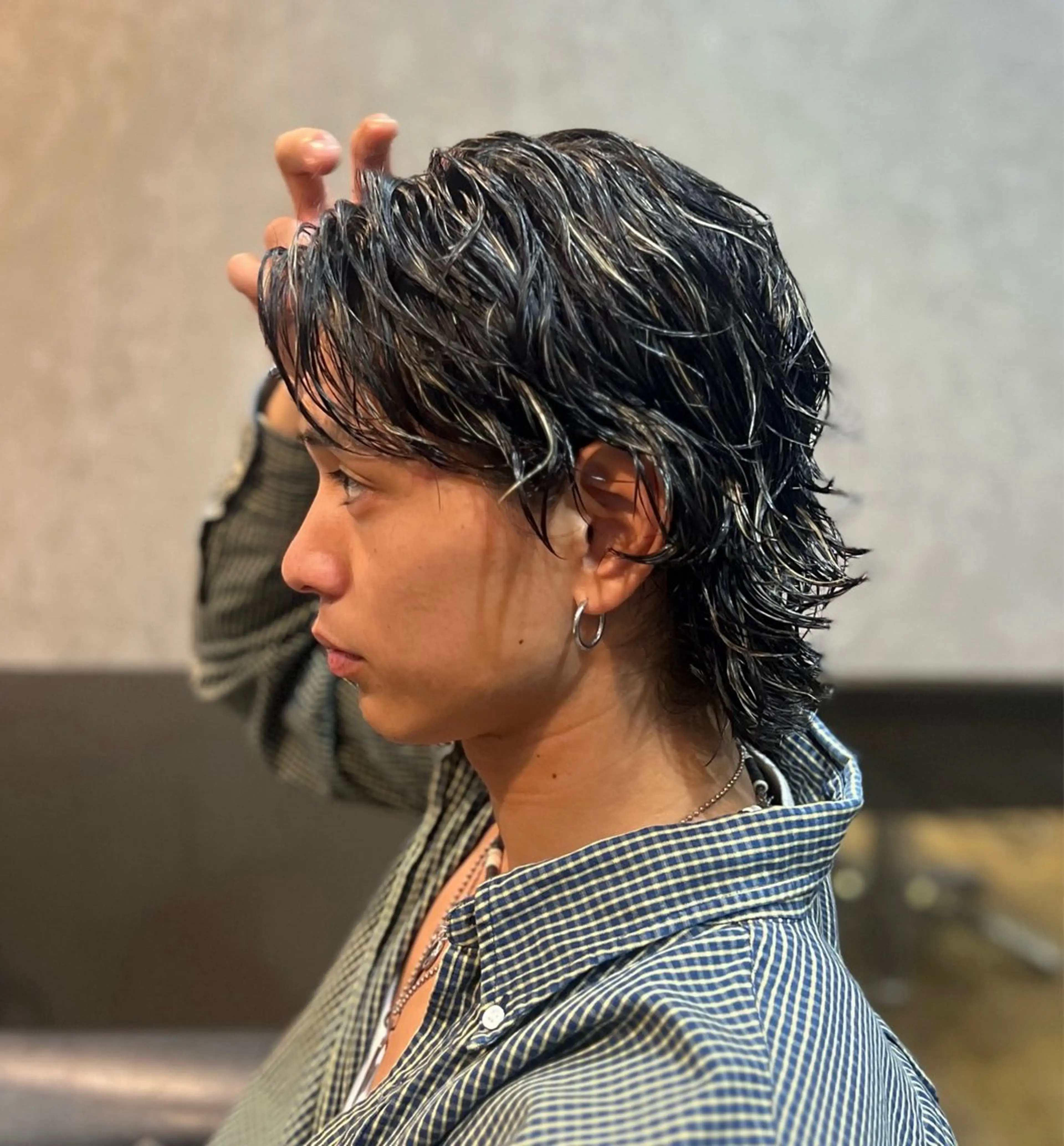 パーマ パーマ 松井 咲樹のヘアスタイル