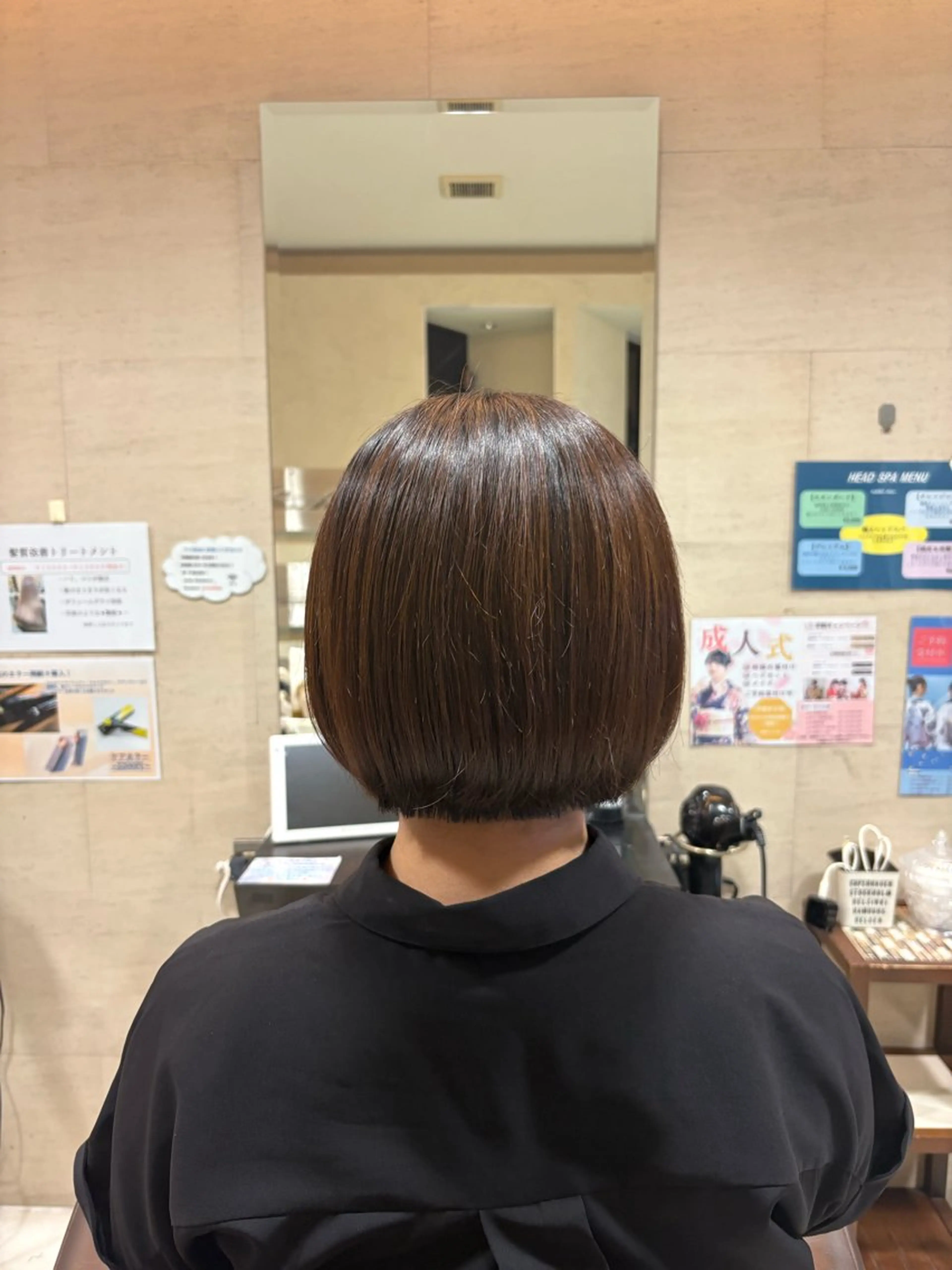 ショート ショートボブモデル募 集中🎀Ruka🎀のヘアスタイル