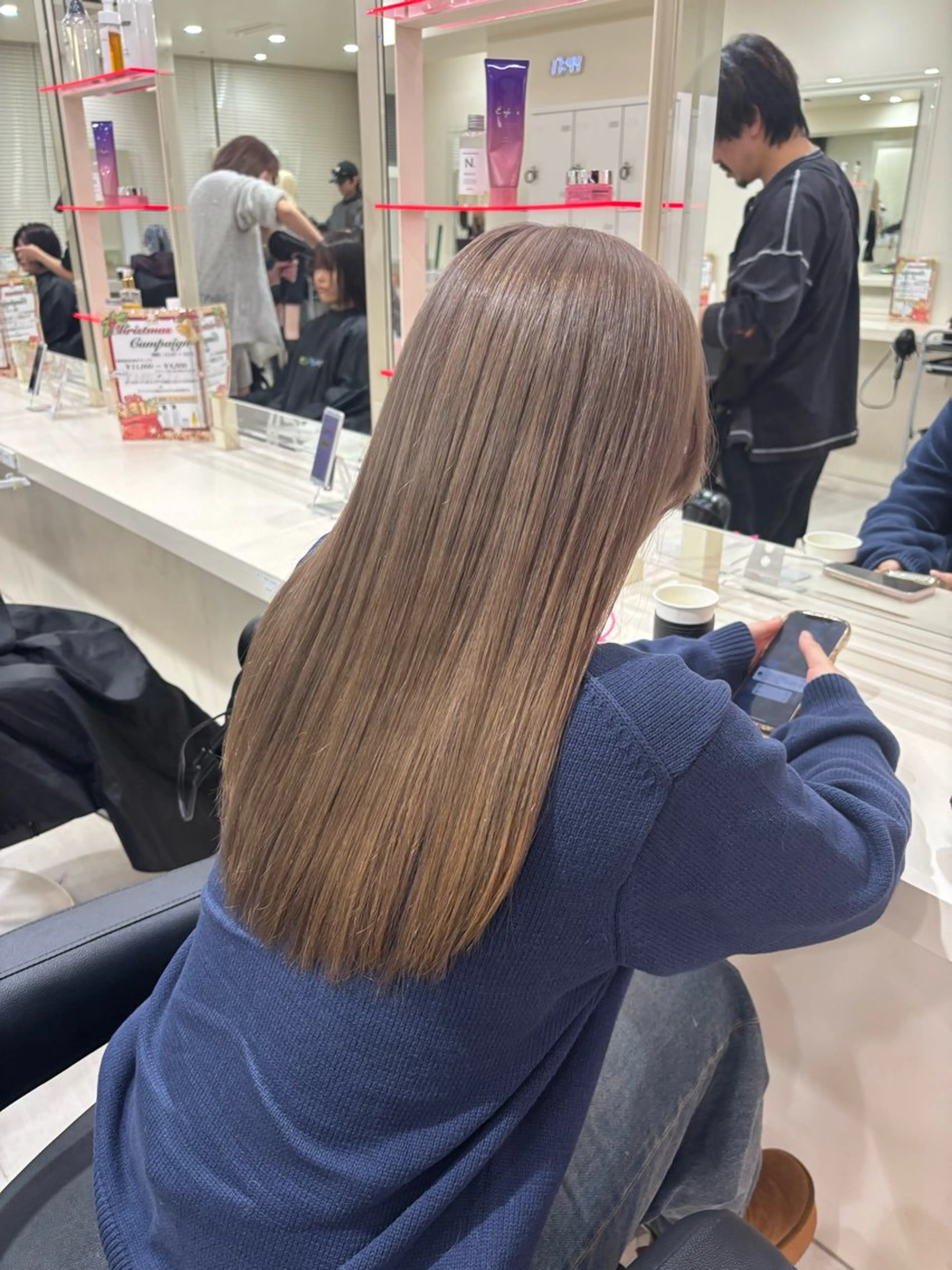 カラー 🤍愛されカラー🤍 ブリーチ🤍YUKIのヘアスタイル