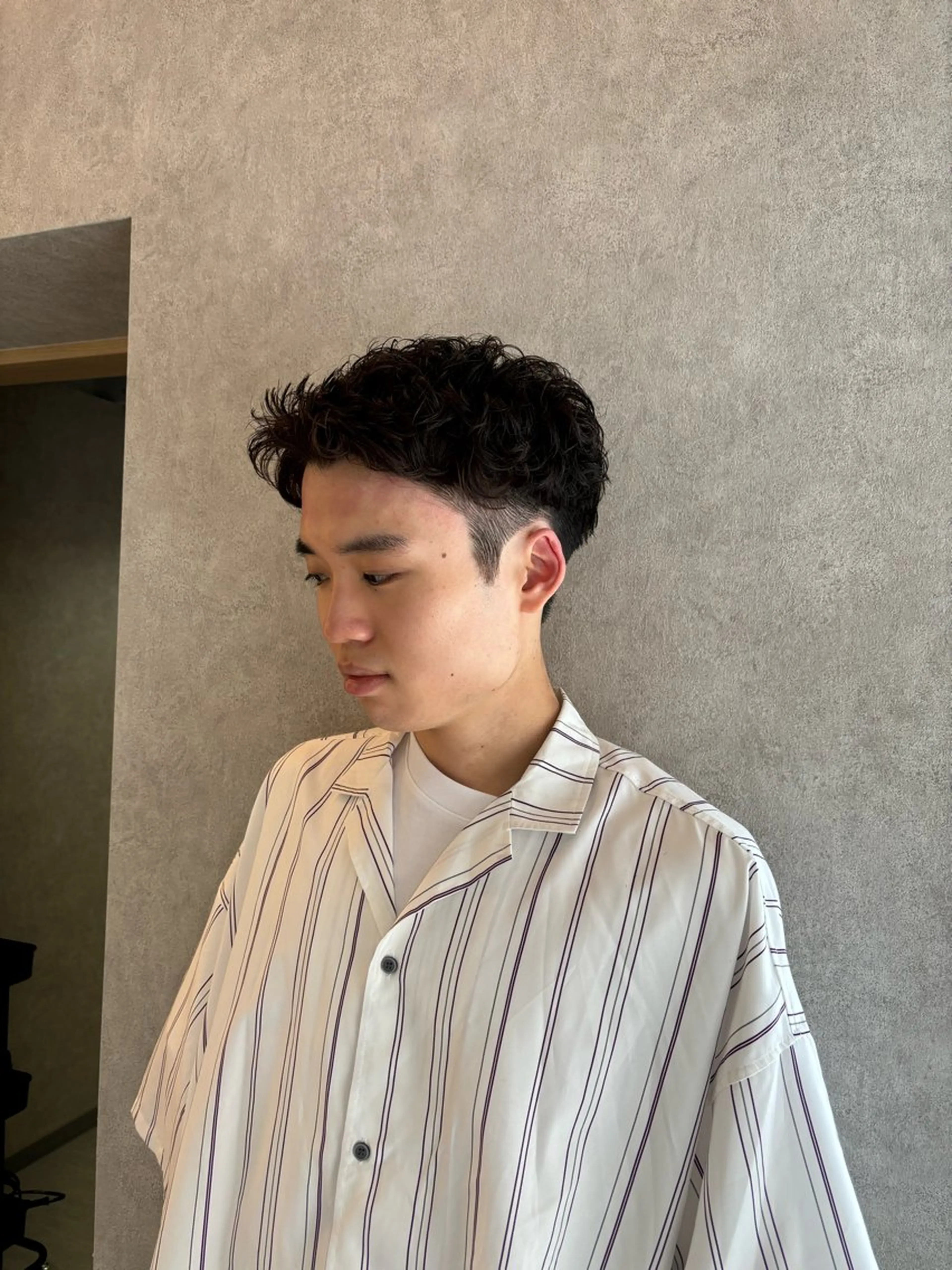 ショート ショートヘア カット パーマ トリートメント traceby8所属・traceby8 小濱彰太のヘアスタイル