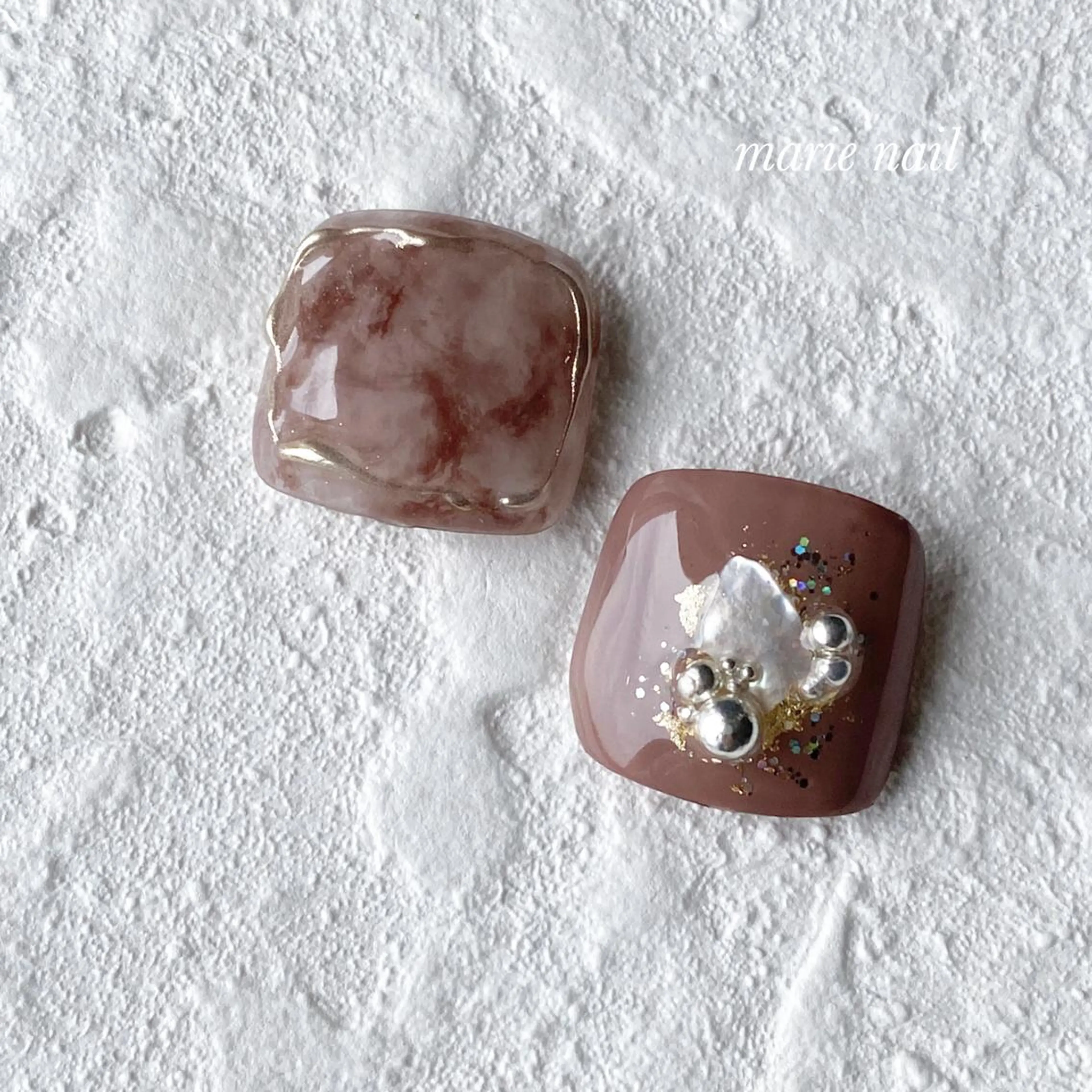 ネイル フットネイル ネイルチップ marie nailのネイルデザイン