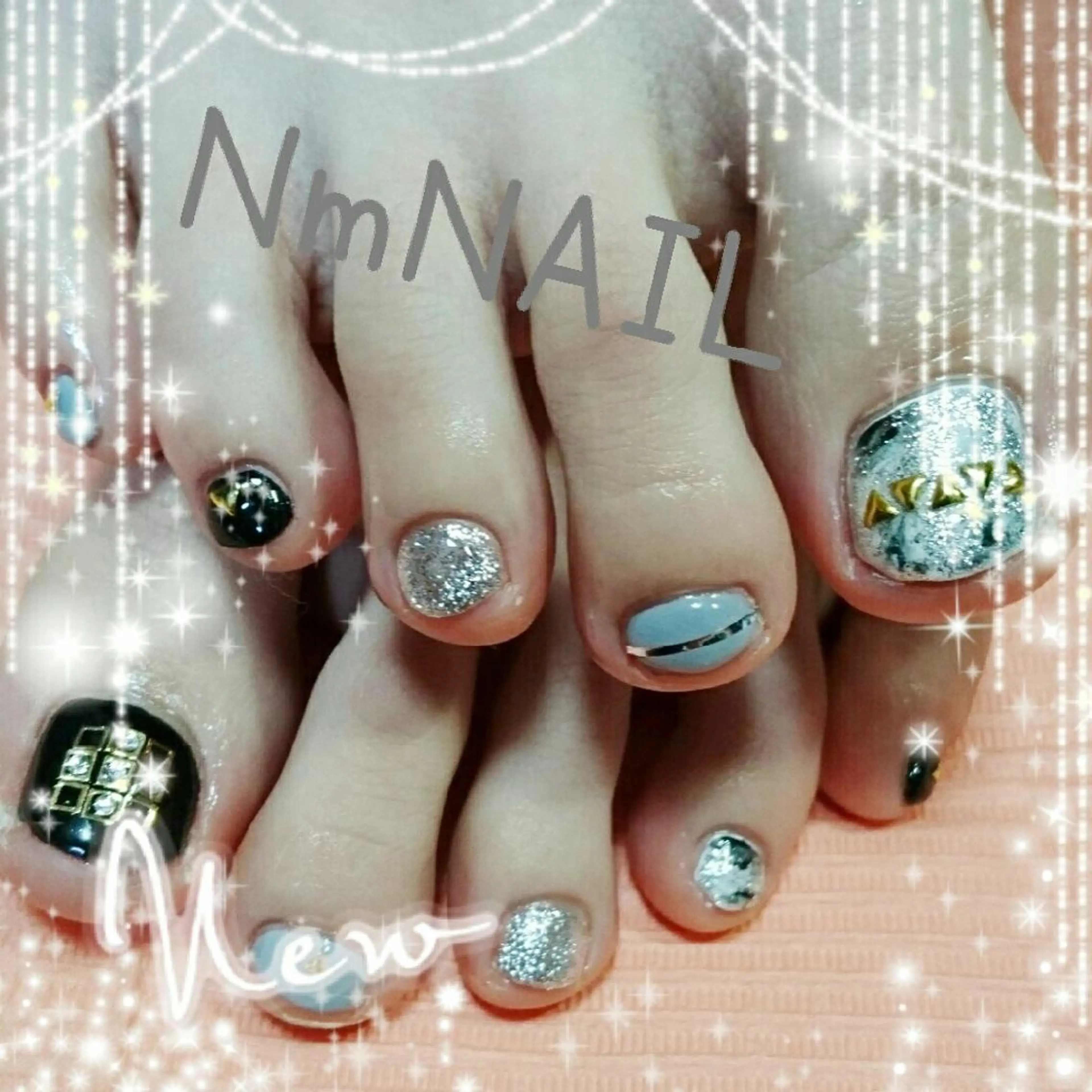 ネイル フットネイル nail atelier_Moment所属・nail Momentのネイルデザイン