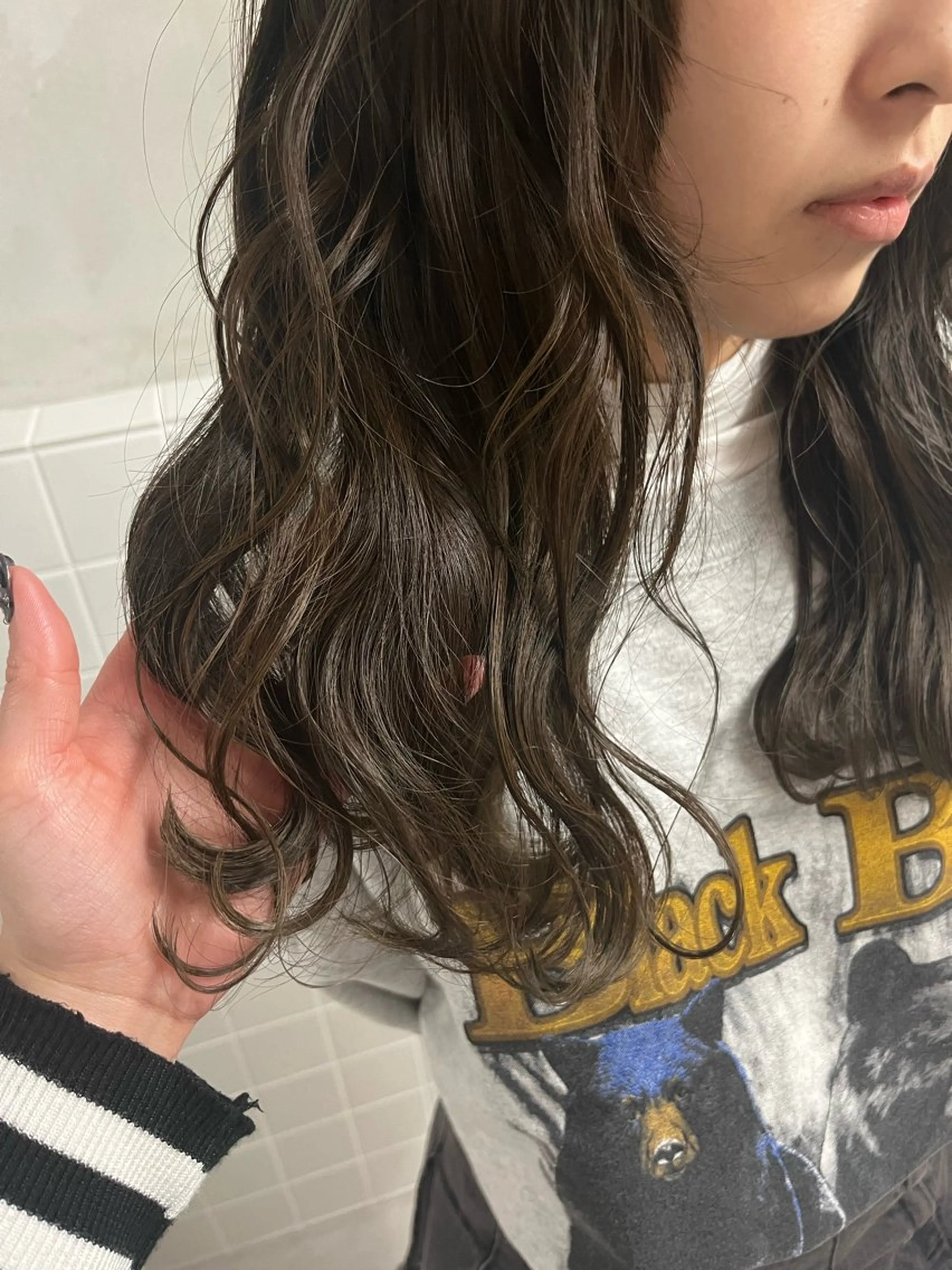 ミディアム ヘアカラー Loem【ロエム】所属・RINA 【Loem】のヘアスタイル