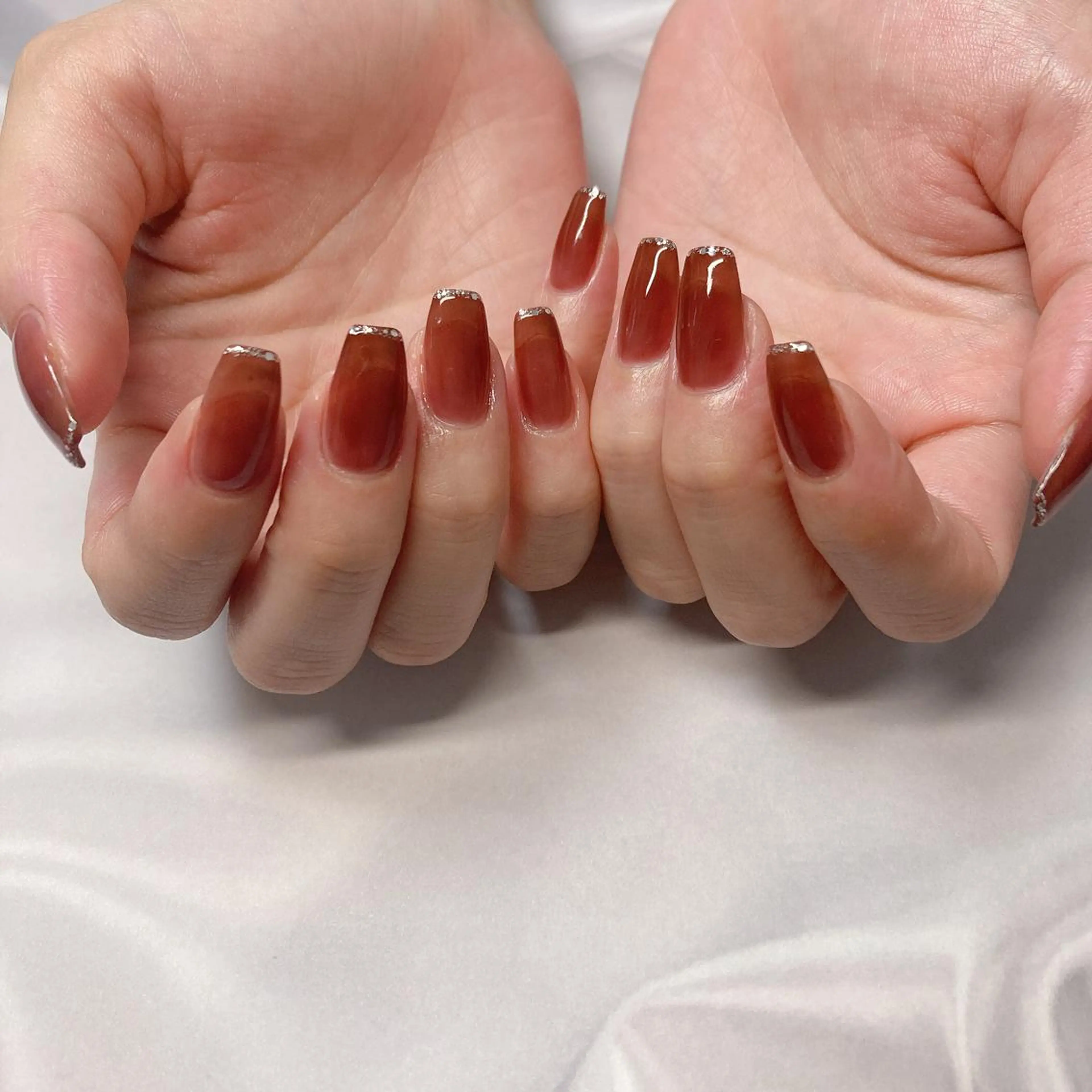 ネイル ラメ(グリッター) ハンドネイル nailsalon Asryのネイルデザイン