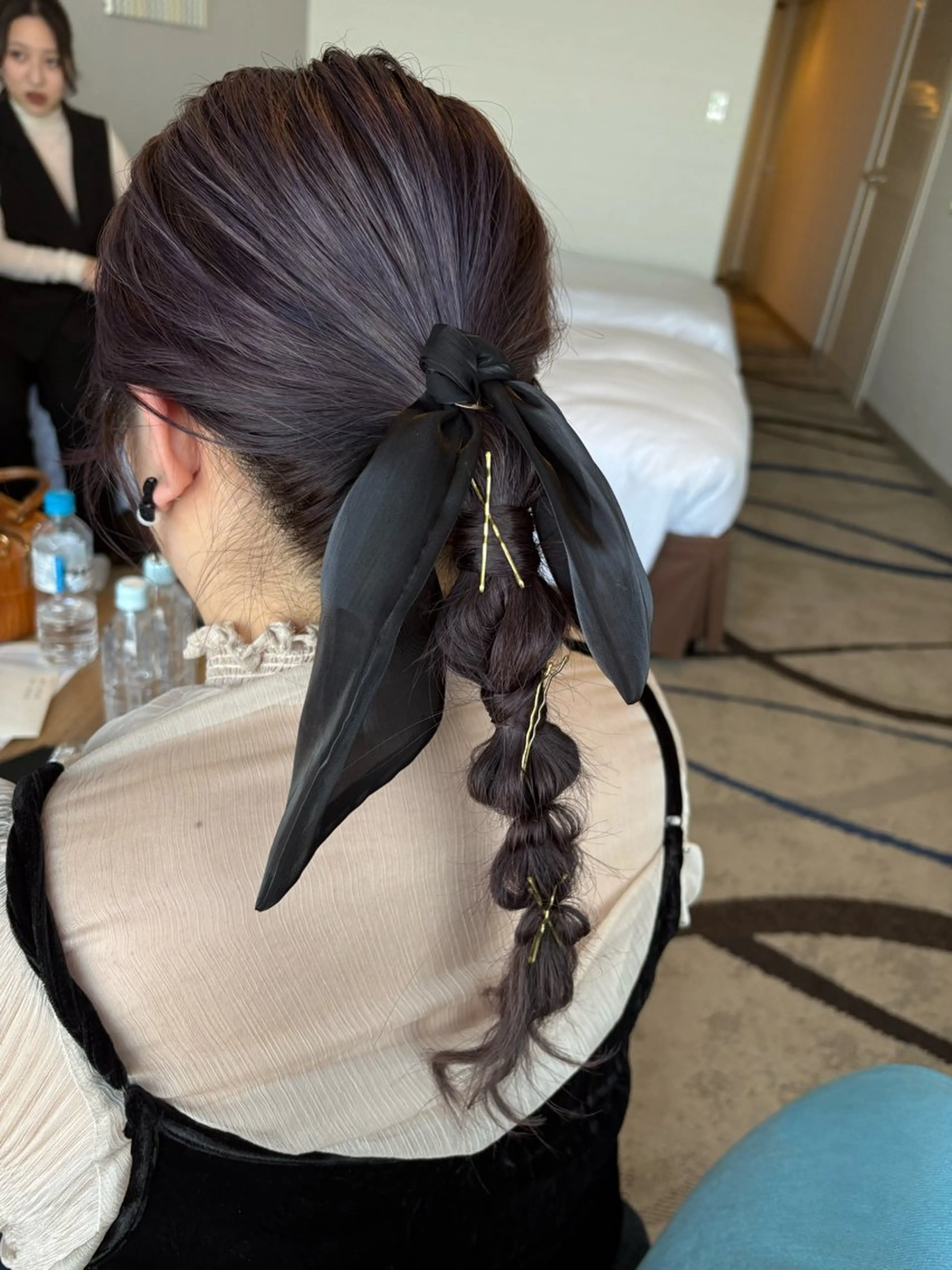 セミロング ヘアセット MODEK's阿倍野 HONOKAのヘアスタイル