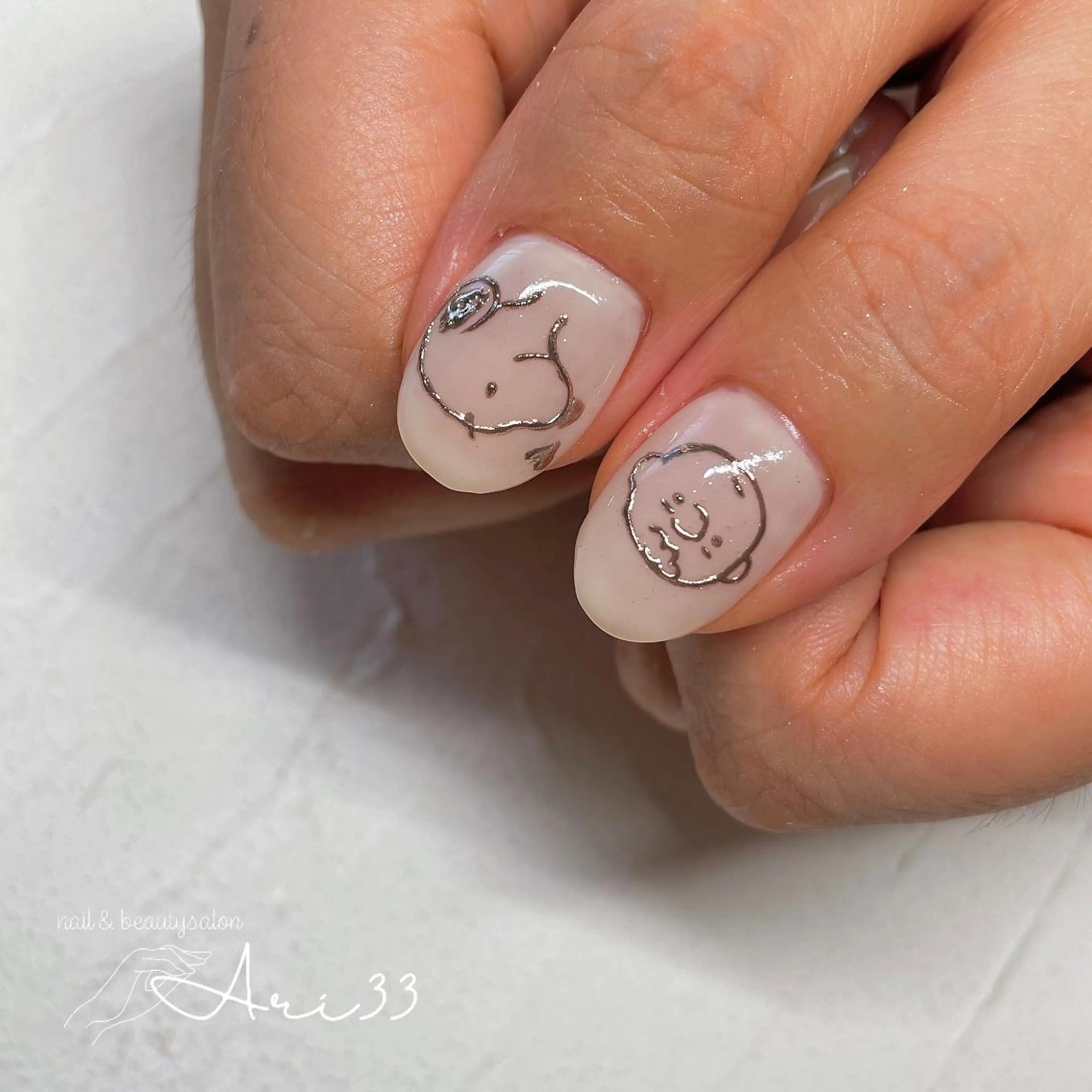 ネイル ハンドネイル プライベートサロン Ari33nailのネイルデザイン