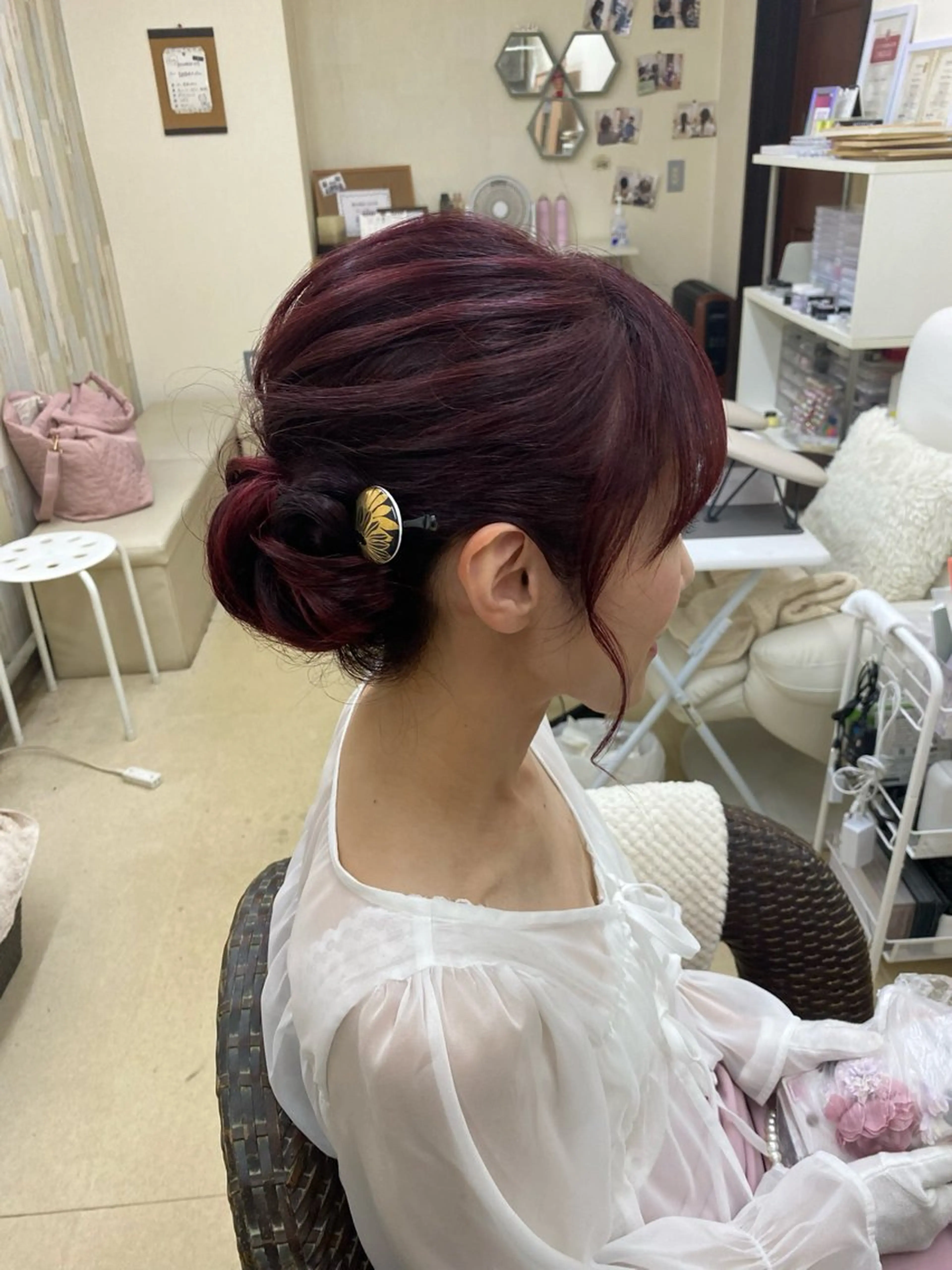 ロング ヘアセット Hair Salon Noel所属・吉田 由希子のヘアスタイル