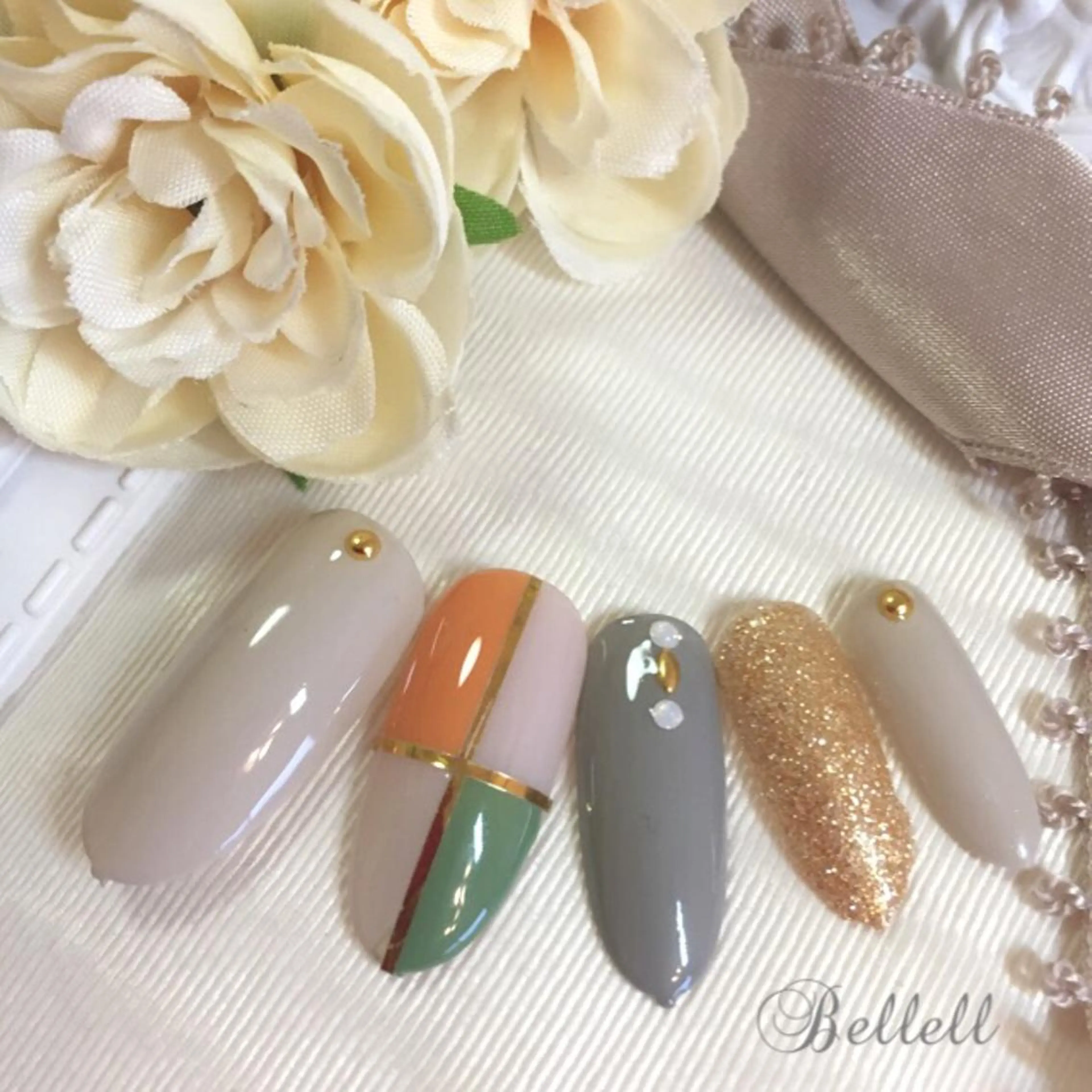 ネイル 青木 綾子のネイルデザイン